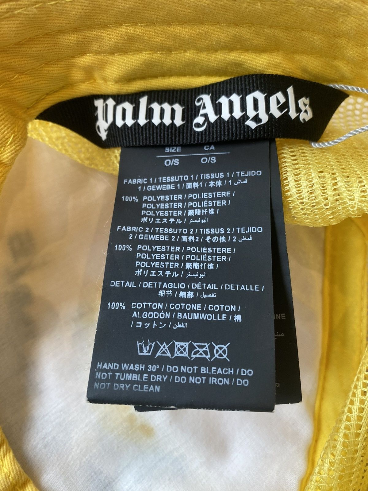Palm Angels Palm Angels Logo Trucker Hats One Size Size ONE SIZE - 10 Thumbnail