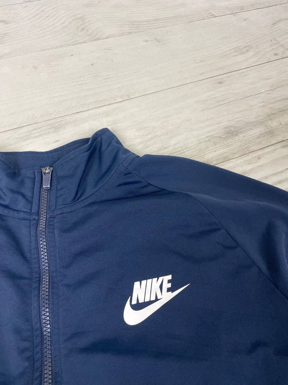 Nike Vintage Nike Track Jacket Logo Swoosh Drill Size US XL / EU 56 / 4 - 5 Thumbnail