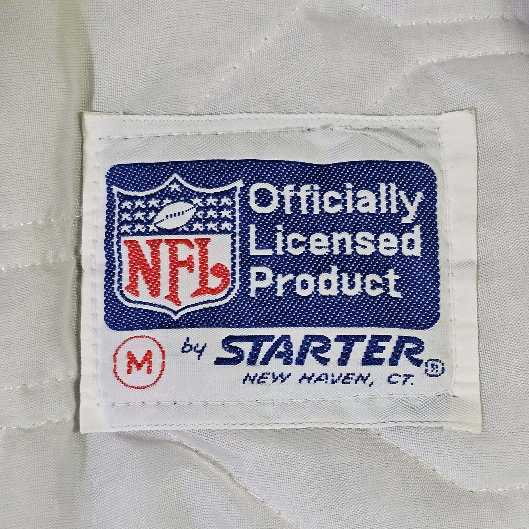NFL Dallas Cowboys Vintage 80s Starter Satin Bomber Jacket Size US M / EU 48-50 / 2 - 6 Thumbnail