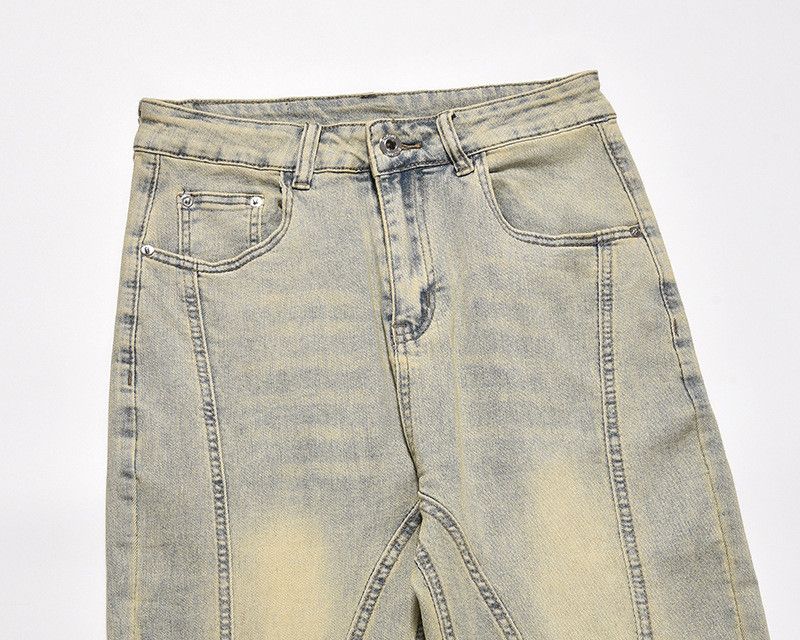 Vintage American retro distressed flared jeans for men Size US 32 / EU 48 - 3 Thumbnail