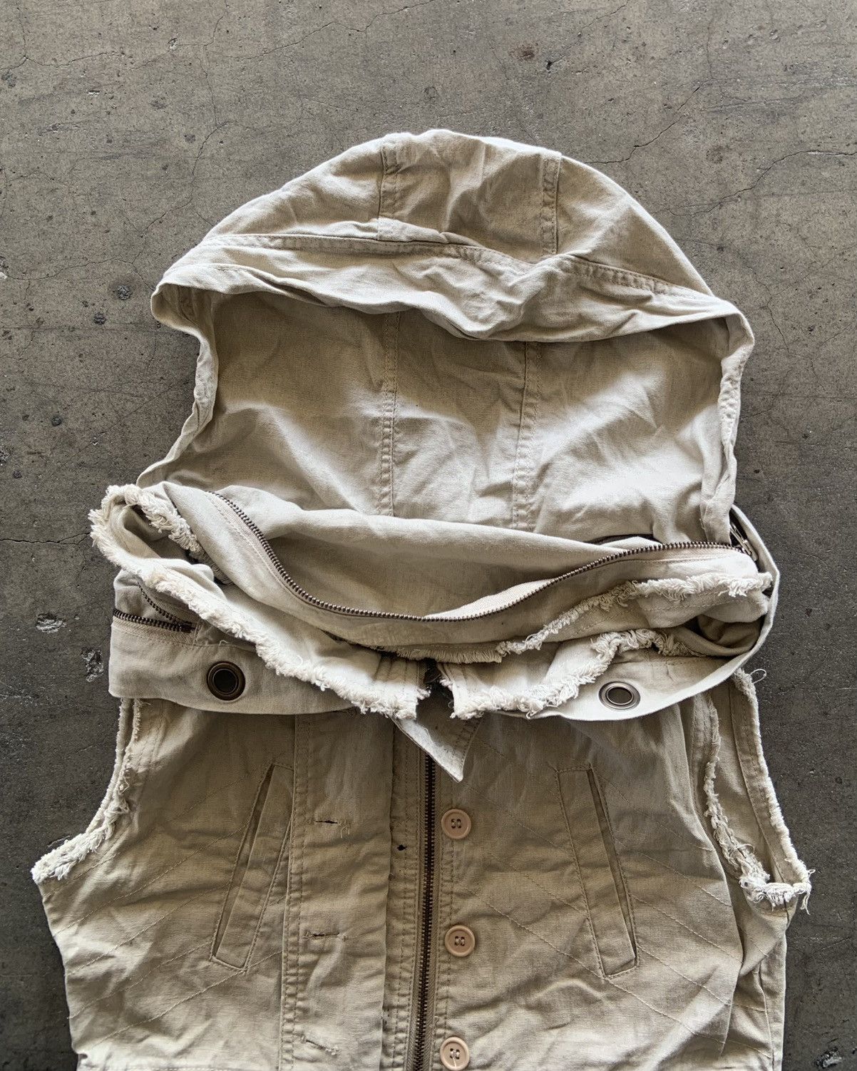 If Six Was Nine × Japanese Brand × Le Grande Bleu (L.G.B.) Goa Bono Style Vest Canvas Size US M / EU 48-50 / 2 - 5 Thumbnail