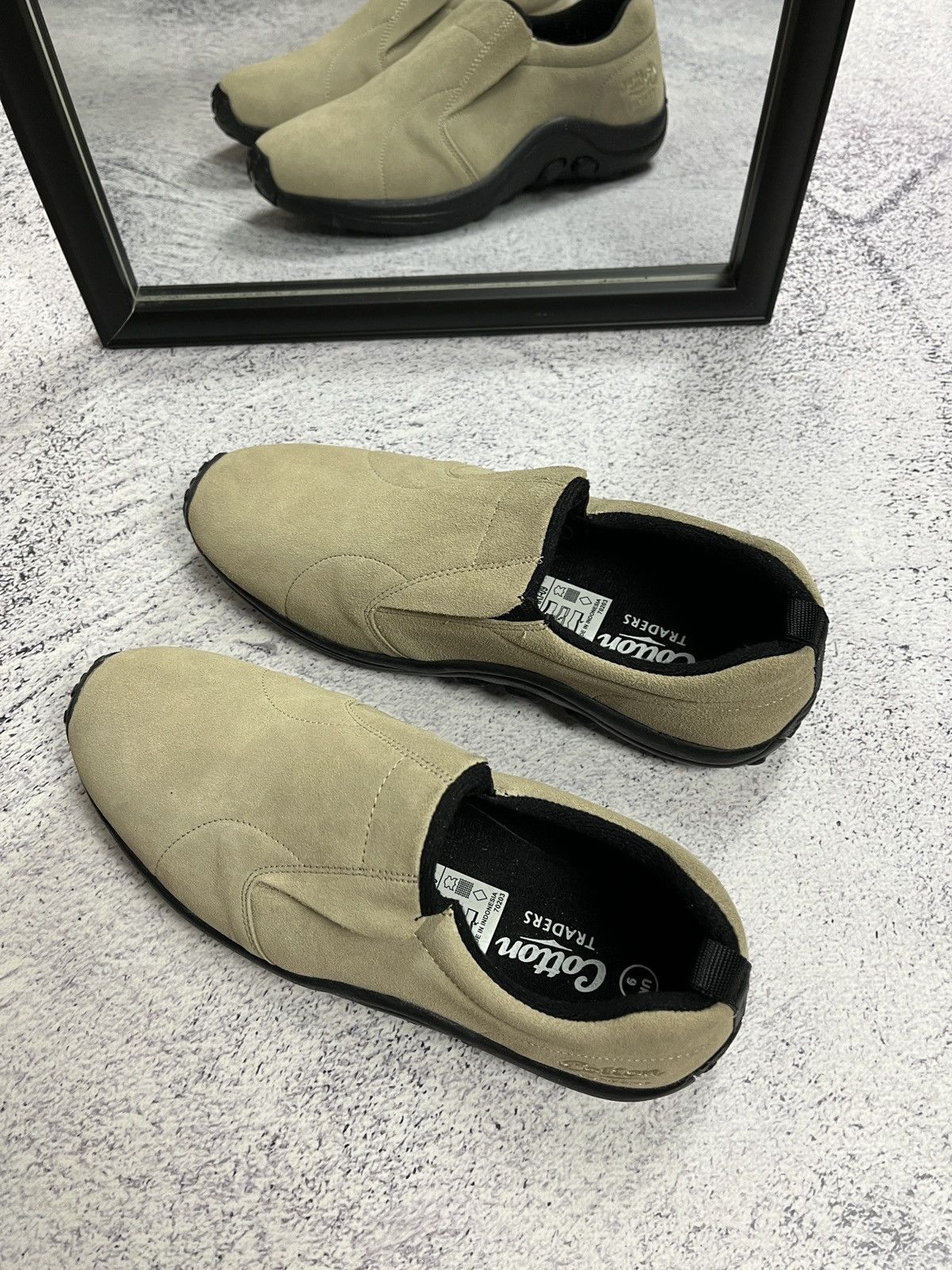 Vintage Cotton Traders Rare Slip-On Oakley Style Sneakers Archive Size US 9.5 / EU 42-43 - 4 Thumbnail