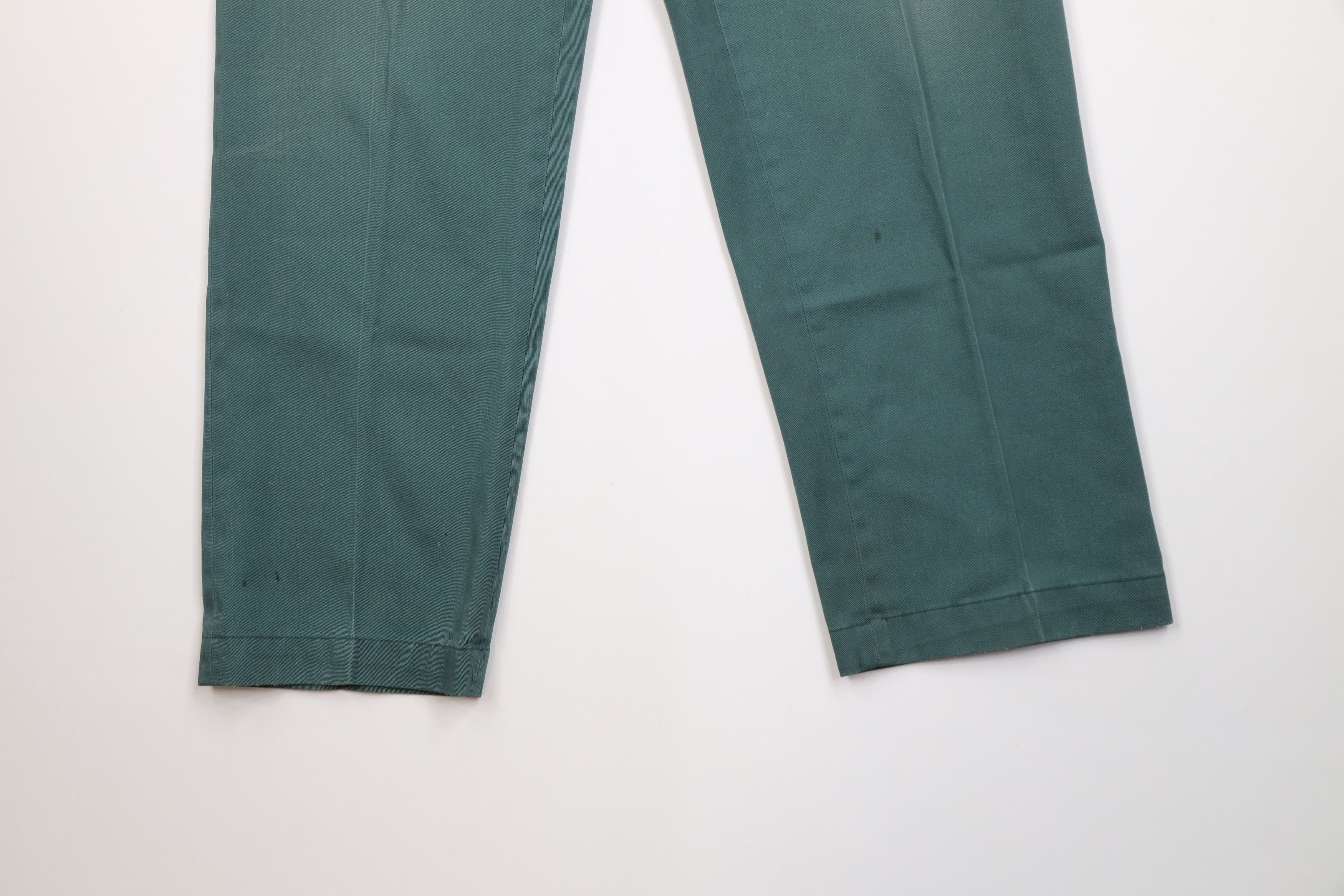 Big Mac Vintage 60s 70s Big Mac Workwear Mechanic Pants Green USA Size US 36 / EU 52 - 4 Thumbnail