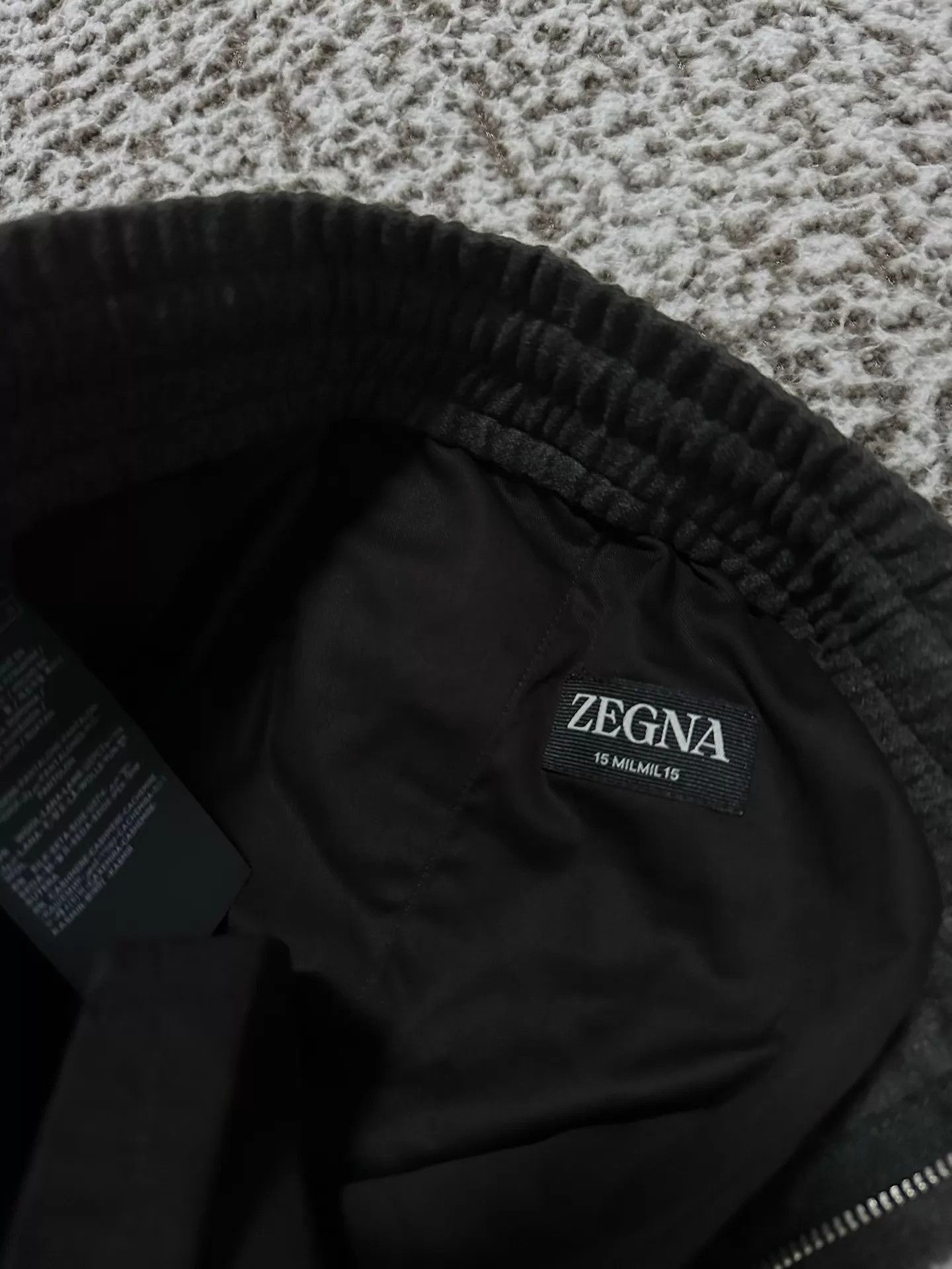 Ermenegildo Zegna Zegna 15milmil15 15mil Wool-Cashmere-Silk Jogger Pants Size US 34 / EU 50 - 2 Thumbnail