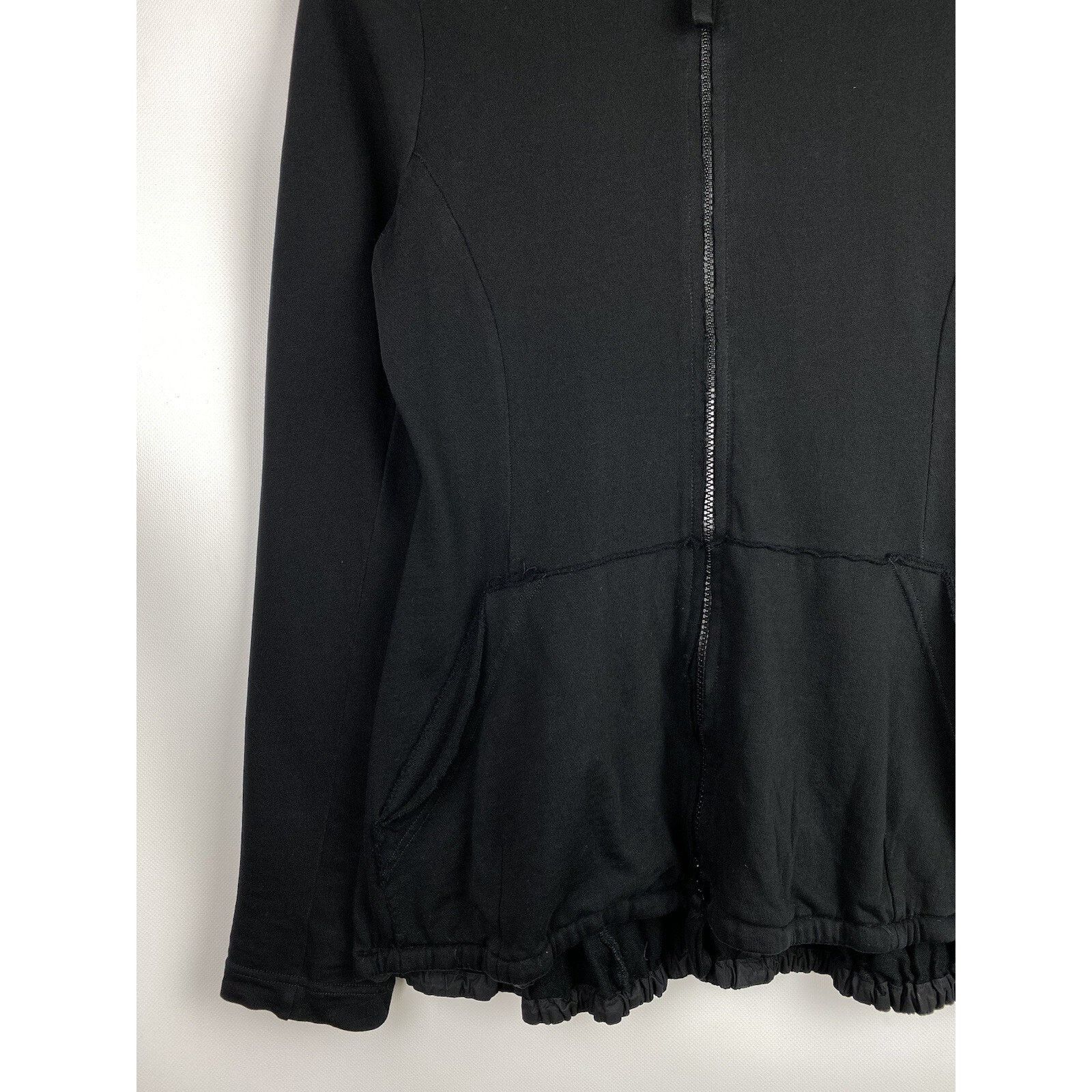 Rundholz Rundholz black label ladies avant-garde full zip hoodie Size XS / US 0-2 / IT 36-38 - 2 Thumbnail