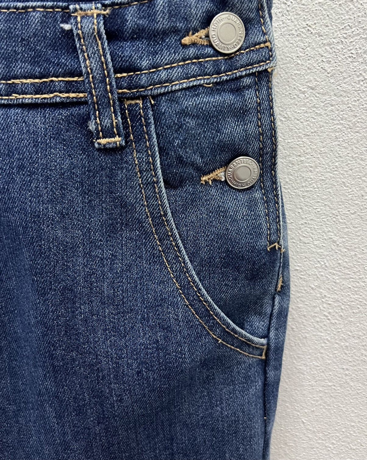 Japanese Brand × Vintage Vintage Y2K style Classic Dark Wash Denim Overalls – Size M Size US 33 - 8 Thumbnail