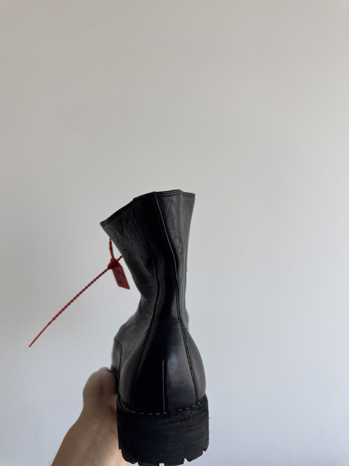 Guidi Guidi 79085V Ankle High Horse Leather All Black Boots Size US 10 / EU 43 - 20 Thumbnail