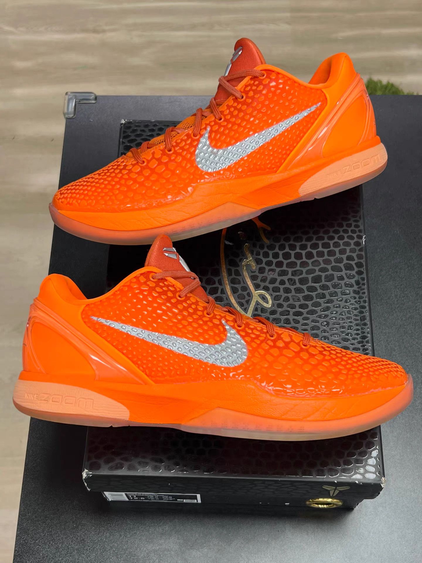 Nike NIKE Kobe 6 Protro Total Orange K15 Size US 12 / EU 45 - 5 Thumbnail