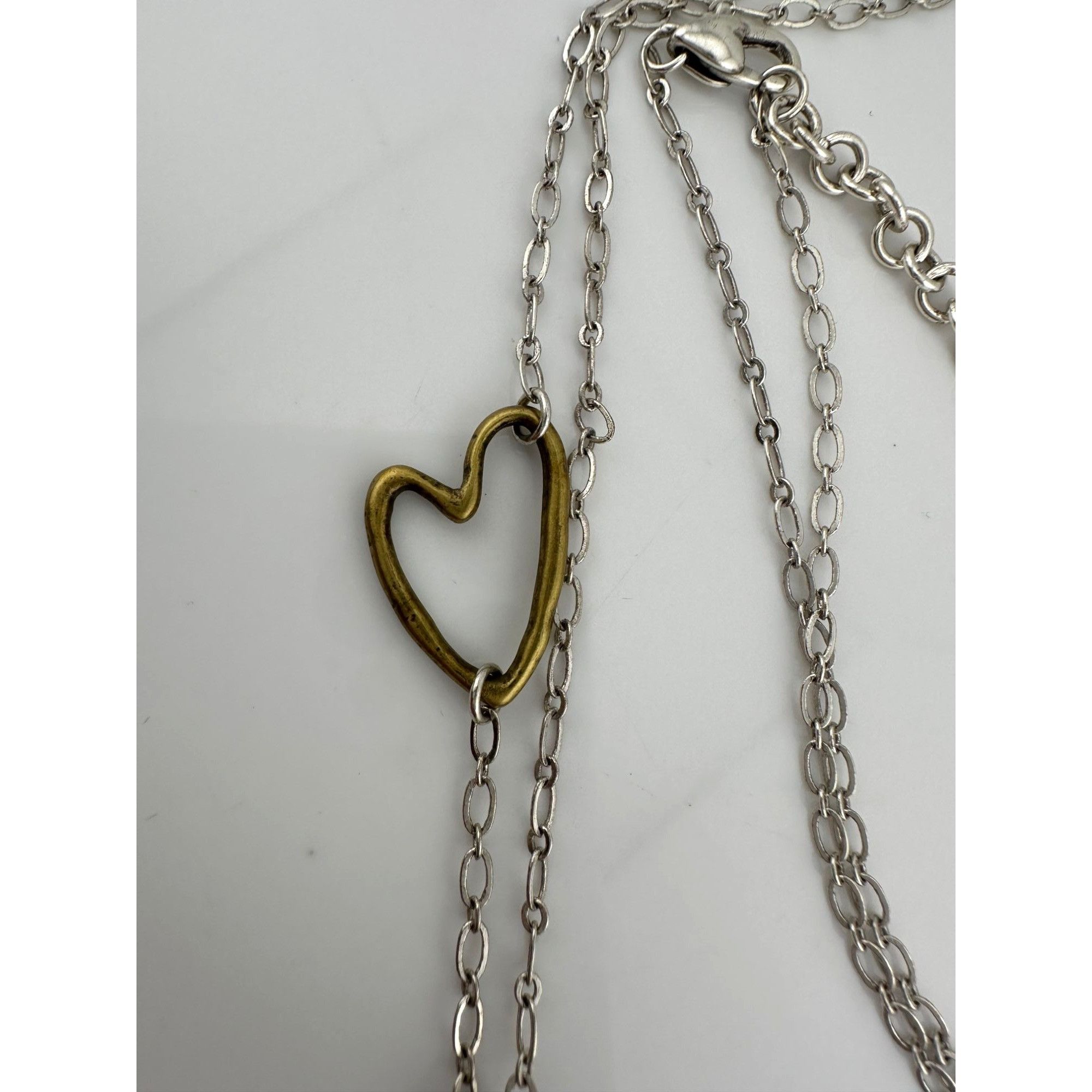 Brighton Brighton *BLESSED* Charm Necklace - Joy * Peace * Love with Size ONE SIZE - 8 Thumbnail