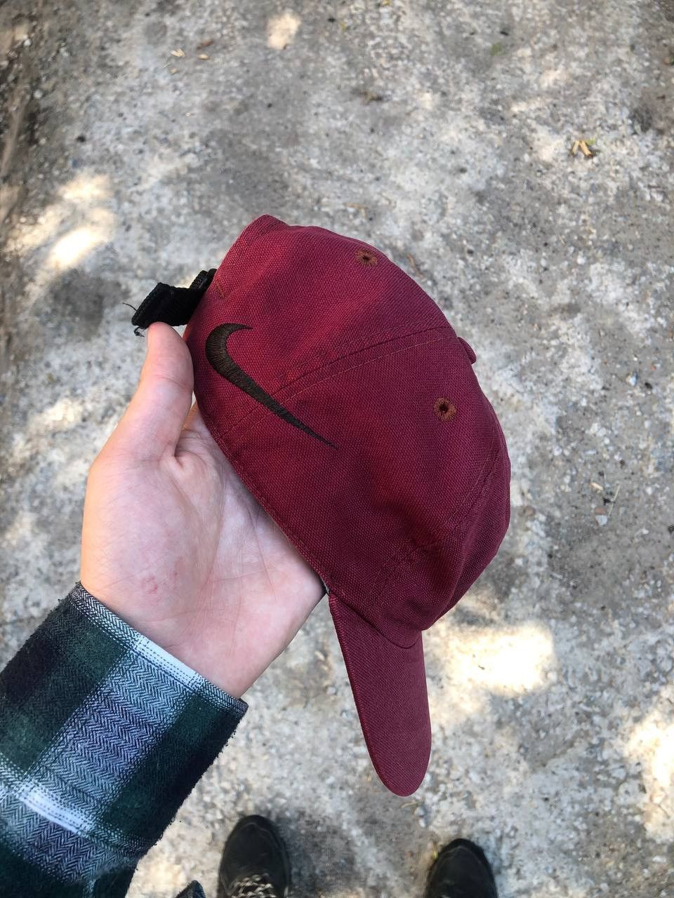 Nike × Vintage VERY RARE NIKE BIG LOGO SWOOSH CAP JAPAN STYLE Y2K 90s RETRO Size ONE SIZE - 8 Thumbnail