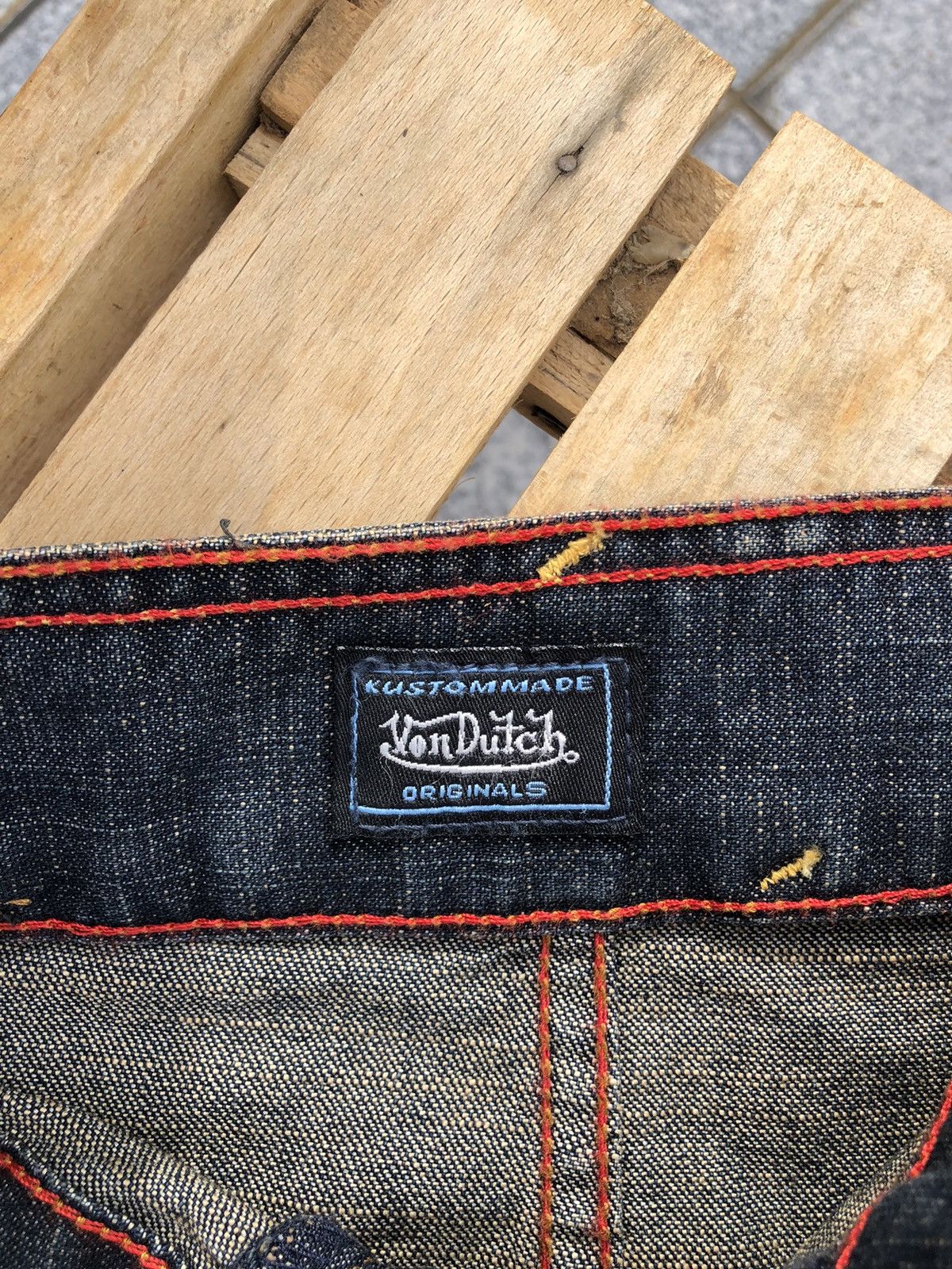 Vintage × Von Dutch Vintage mini skirt Von Dutch Y2K Size 27" / US 4 / IT 40 - 6 Thumbnail