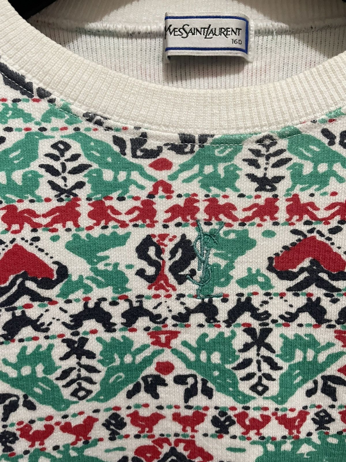 Saint Laurent Paris × Yves Saint Laurent YVES SAINT LAURENT SWEATER Size S / US 4 / IT 40 - 5 Thumbnail
