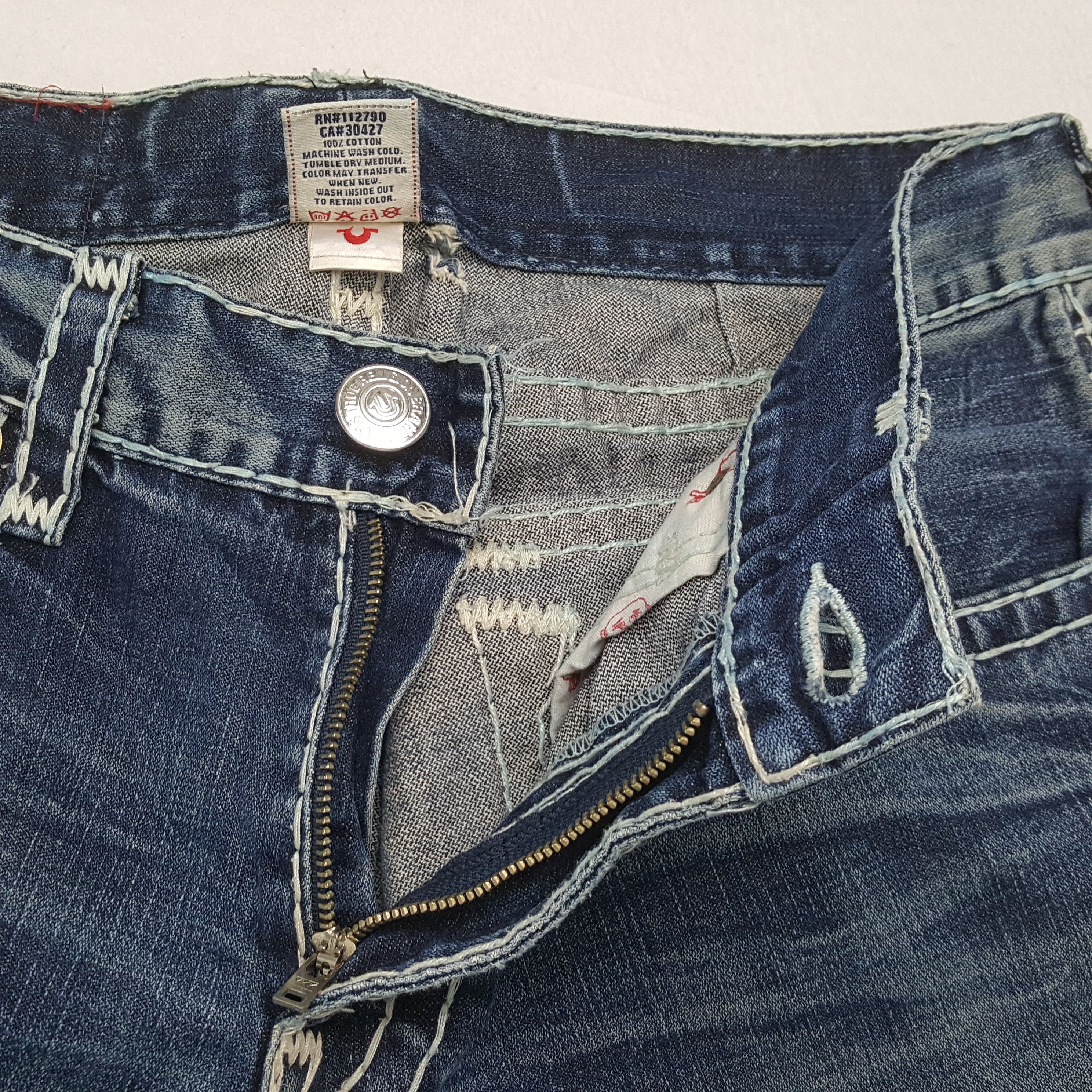 True Religion × Vintage TRUE RELIGION Streetwear Style Jeans Size US 35 - 12 Thumbnail