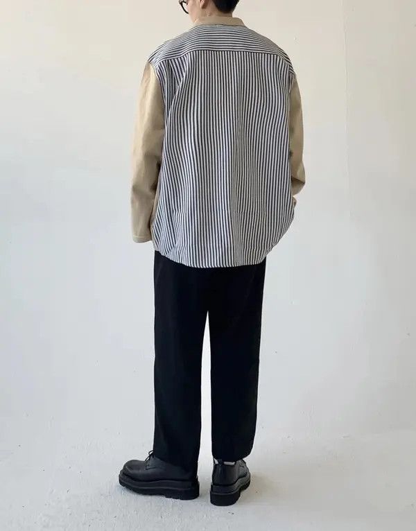Vintage Striped long-sleeved shirt Size US L / EU 52-54 / 3 - 7 Thumbnail