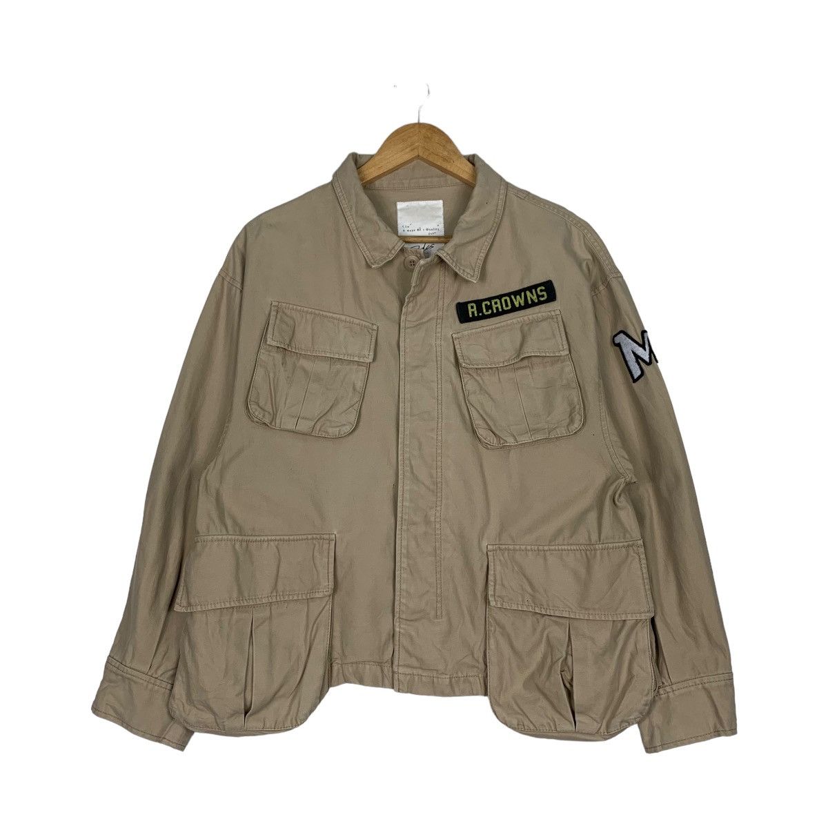 Japanese Brand Rodeo Crown X Disney Mickey Mouse M65 Field Jacket #0956-C42 Size US M / EU 48-50 / 2 - 3 Thumbnail
