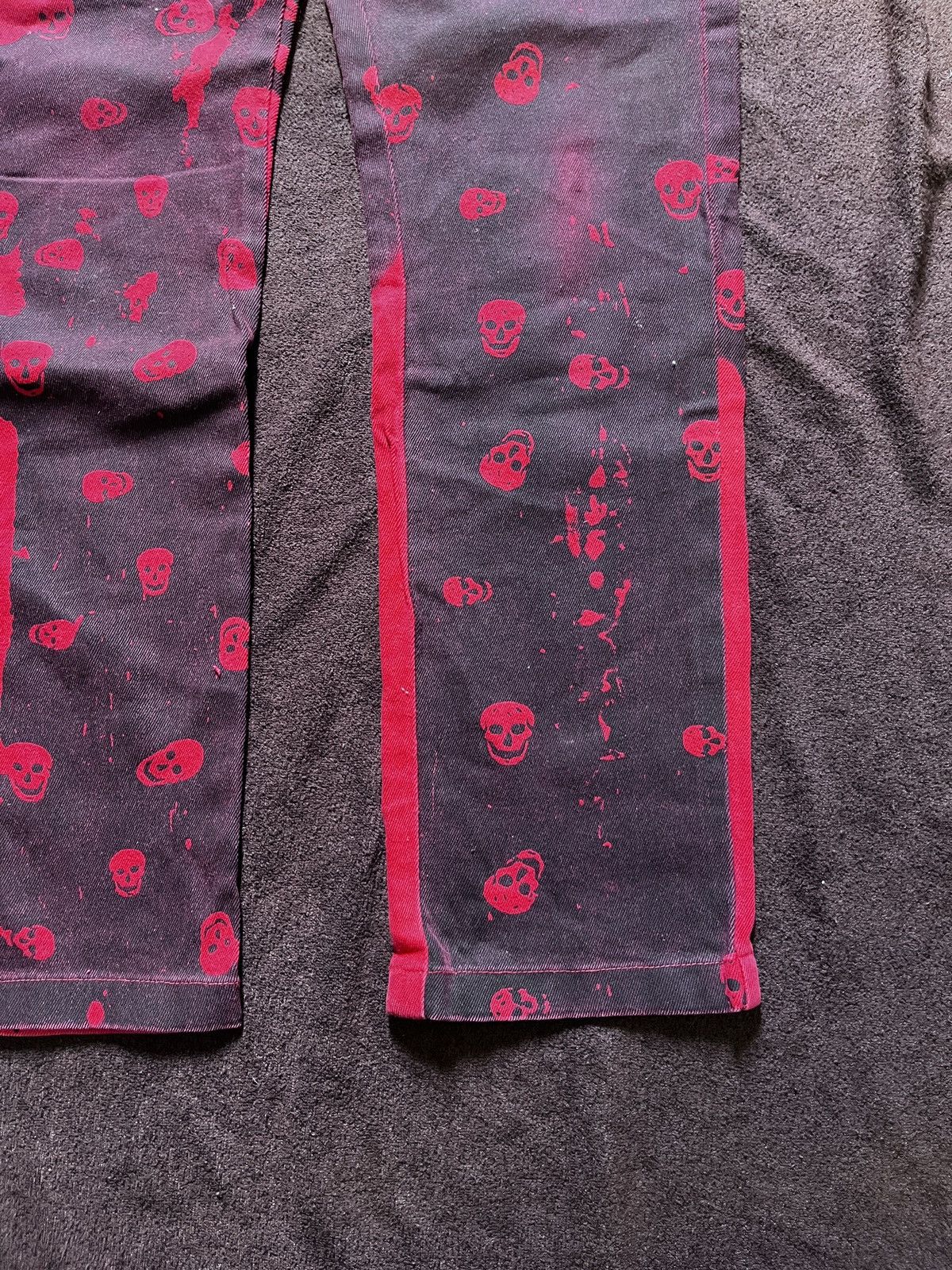 Japanese Brand Red Skulls Lgb Jeans Size US 30 / EU 46 - 4 Thumbnail