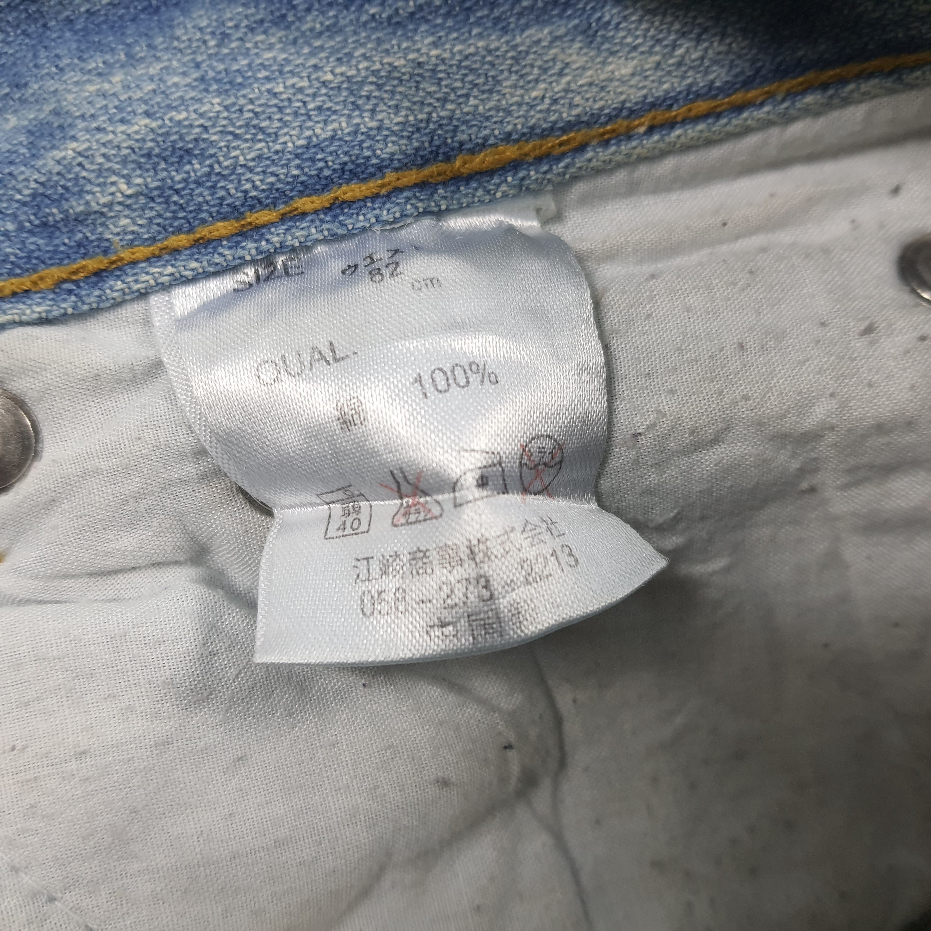 Japanese Brand Vintage Point Loma Art Design Distressed Style Jeans Size US 32 / EU 48 - 13 Thumbnail