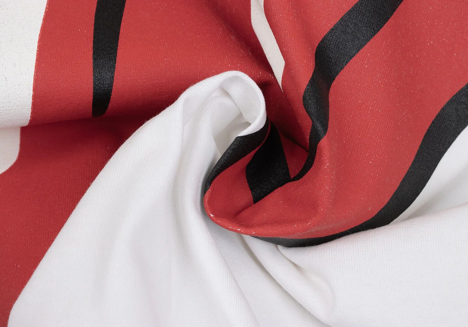 Comme des Garcons Homme Plus Rolling Stones Lip Print Big T-Shirt in White and Red M Size US M / EU 48-50 / 2 - 17 Thumbnail