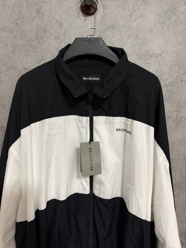 Balenciaga Balenciaga Dark Pattern Full Print Logo Embroidered Black Size US S / EU 44-46 / 1 - 2 Thumbnail