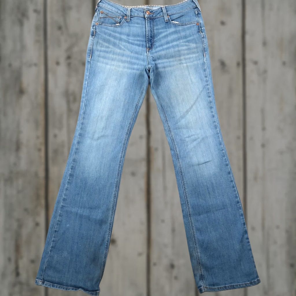 Ariat Ariat REAL Denim Jeans Women’s Deleware Charlee Boot 32L Blue Flare Western Denim Size 24" / US 00 / IT 34 - 1 Thumbnail