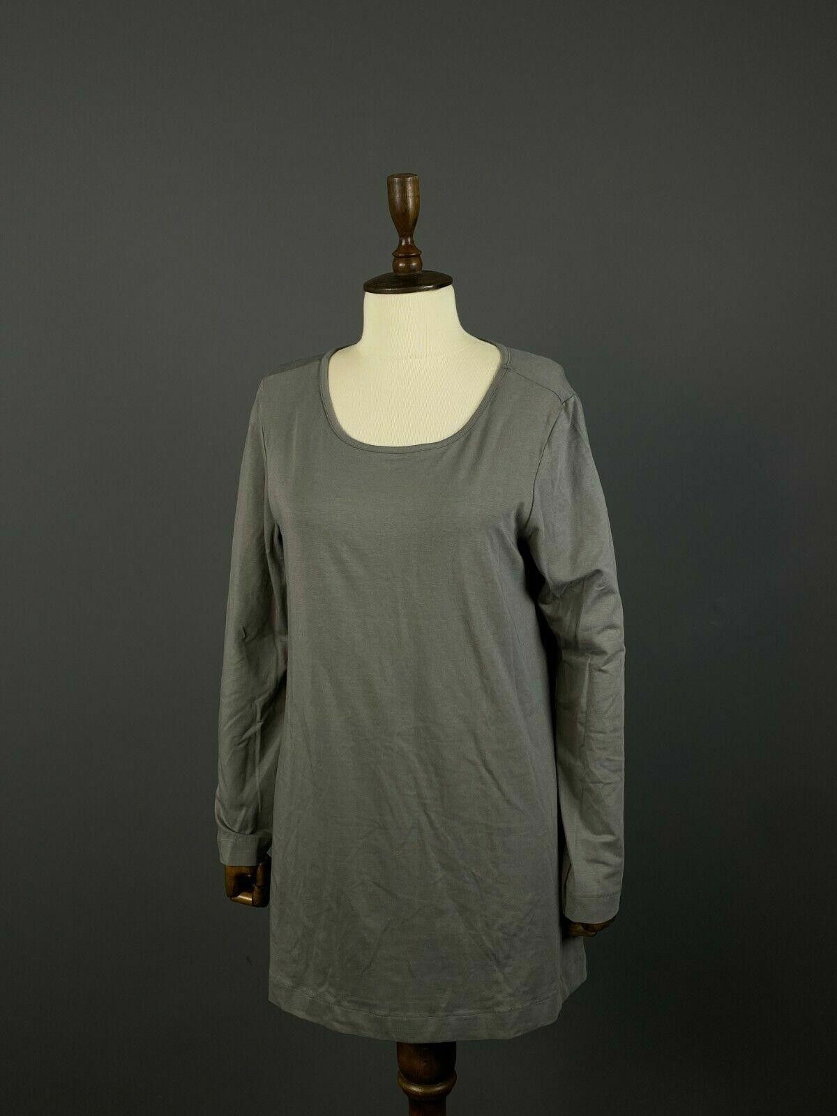 Designer Deerberg by Oska Grey Long Sleeve Tunic Dress Size M Size M / US 6-8 / IT 42-44 - 1 Thumbnail