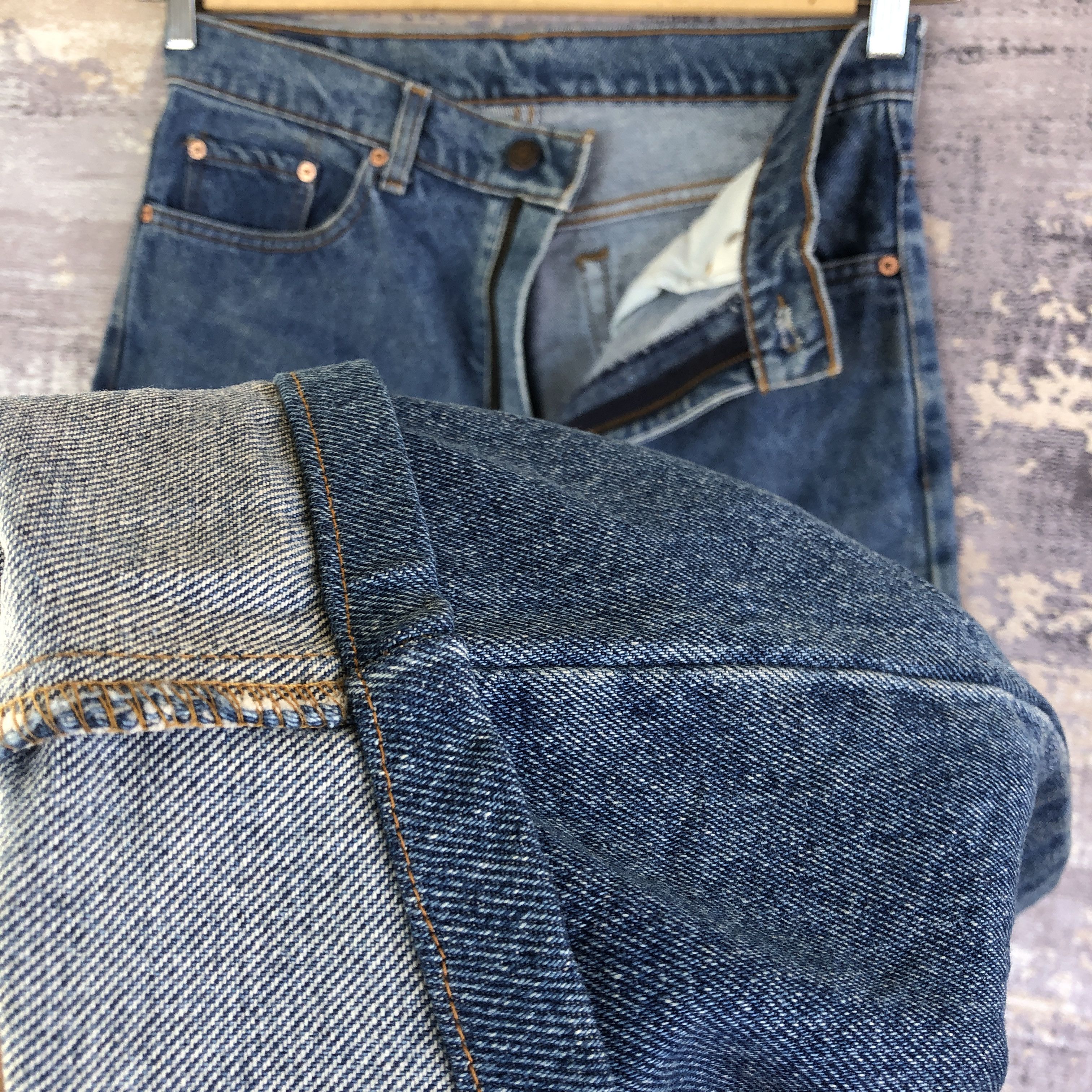 Levi's Vintage Levi's 515 Dirty Blue Jeans Levis Stonewash Denim Size US 32 / EU 48 - 8 Thumbnail