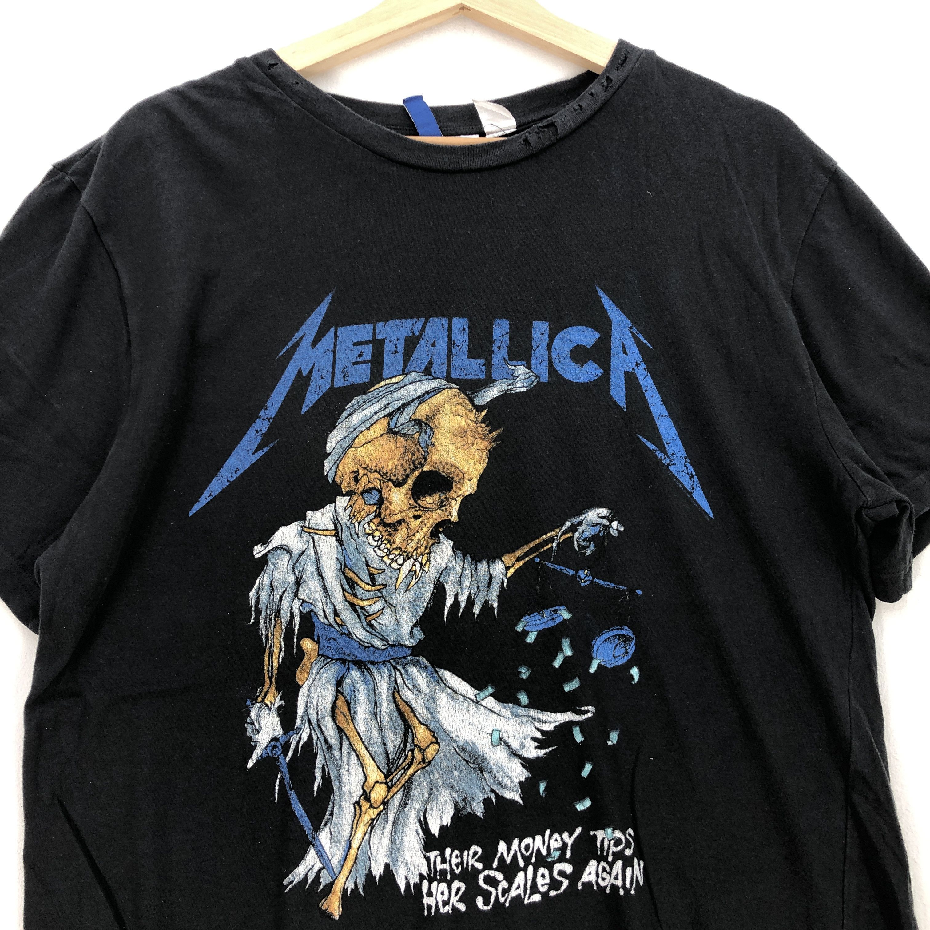 Band Tees Vintage Y2K Metallica T Shirt Skulls Rock Tour Band Tees Size US M / EU 48-50 / 2 - 2 Thumbnail