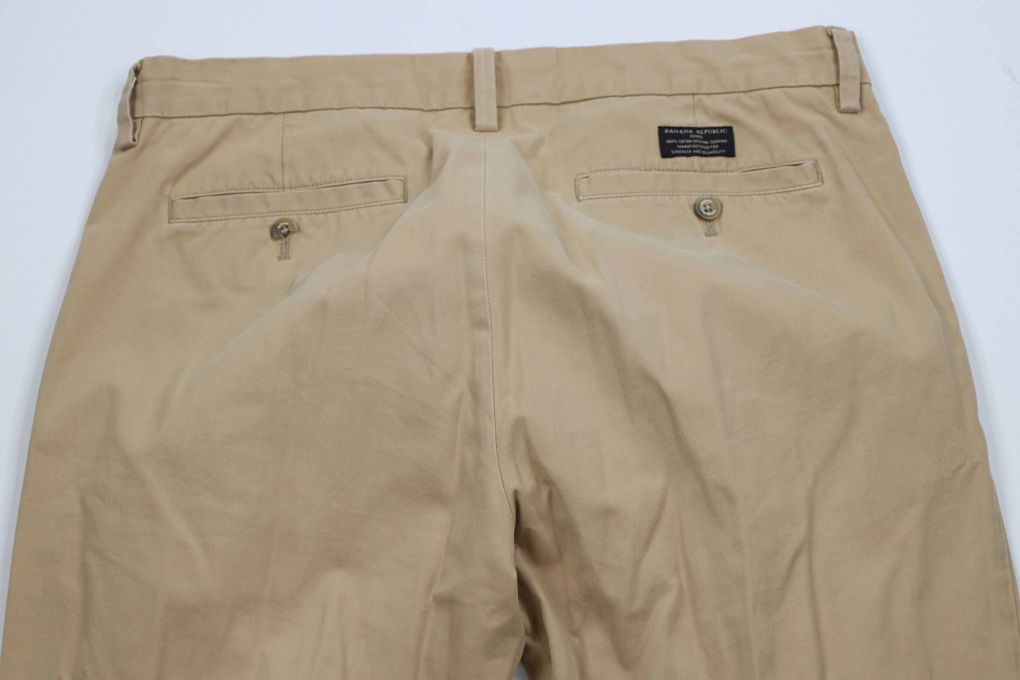 Banana Republic Vintage Y2K Banana Republic Vintage Straight Fit Chino Pants Size US 36 / EU 52 - 9 Thumbnail