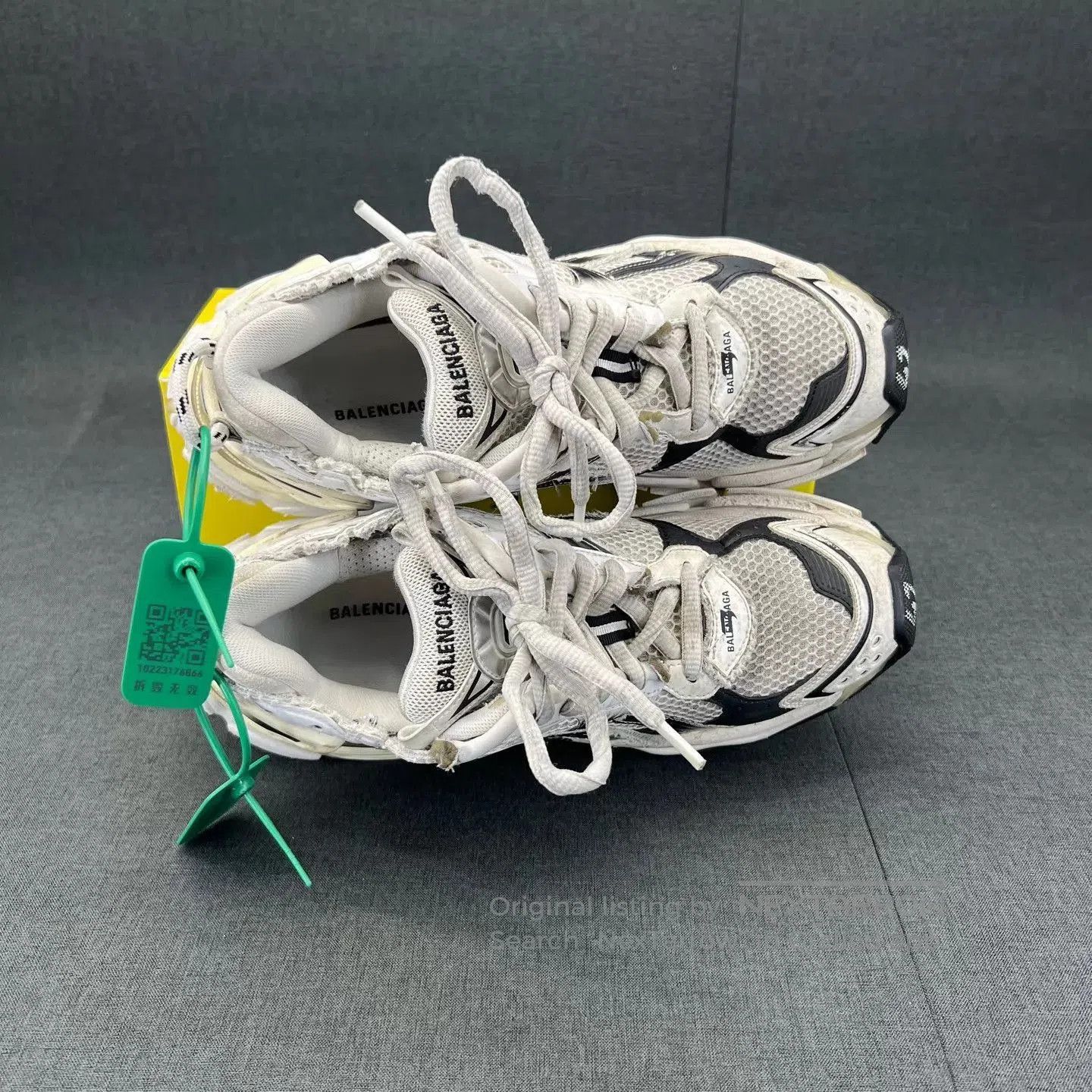 Balenciaga Multi Color Low Top Sneakers Size 9. Size US 9 / EU 42 - 7 Thumbnail