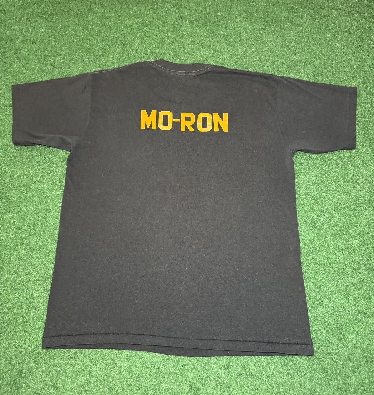 Vintage Vintage Batman DC Comics Retro Mo-Ron S/M Black T Shirt Size US M / EU 48-50 / 2 - 4 Thumbnail