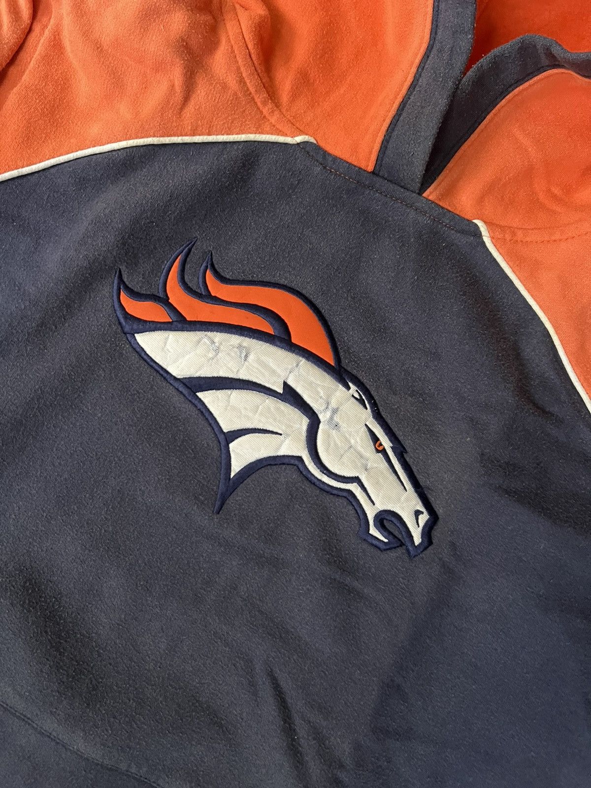 NFL NFL Reebok Denver Broncos Hoodie Size US M / EU 48-50 / 2 - 2 Thumbnail