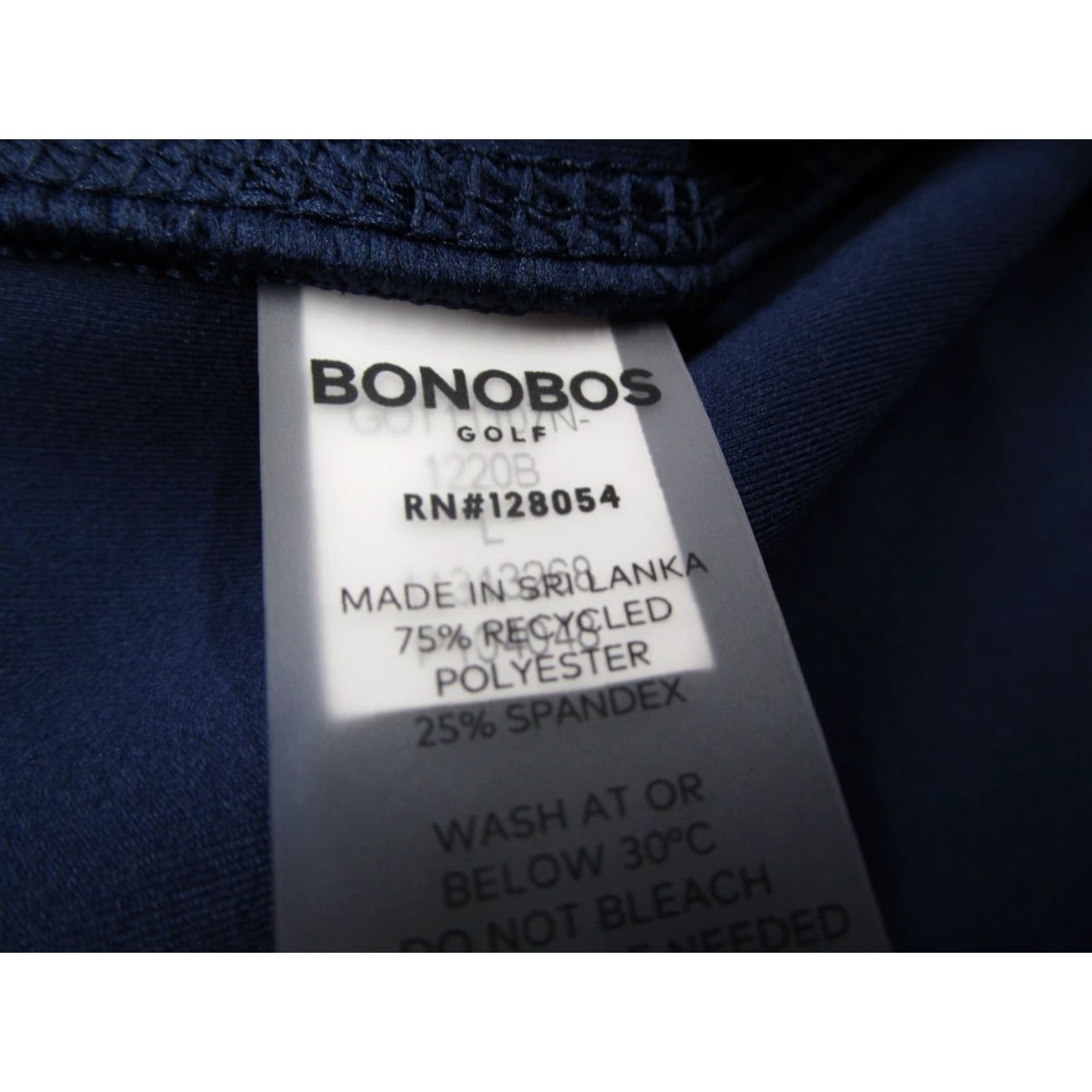 Bonobos Bonobos Golf Jacket Mens Large Blue Elements Full Zip Hoodie Active Travel Size US L / EU 52-54 / 3 - 4 Thumbnail