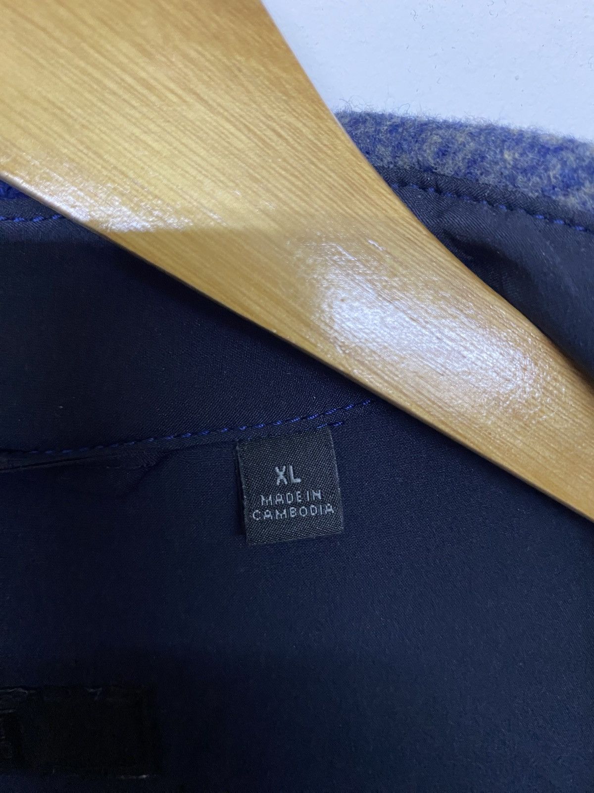 Uniqlo Japanese Brand Uniqlo Flannel Wool Checked button Jacket Size US XL / EU 56 / 4 - 12 Thumbnail