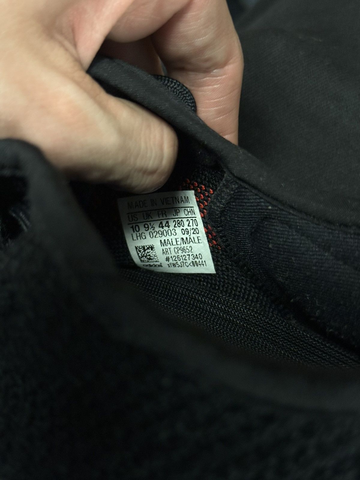 Adidas × Yeezy Yeezy 350 Bred (CP9652) Size 10 W Box 🧼 Size US 10 / EU 43 - 14 Thumbnail