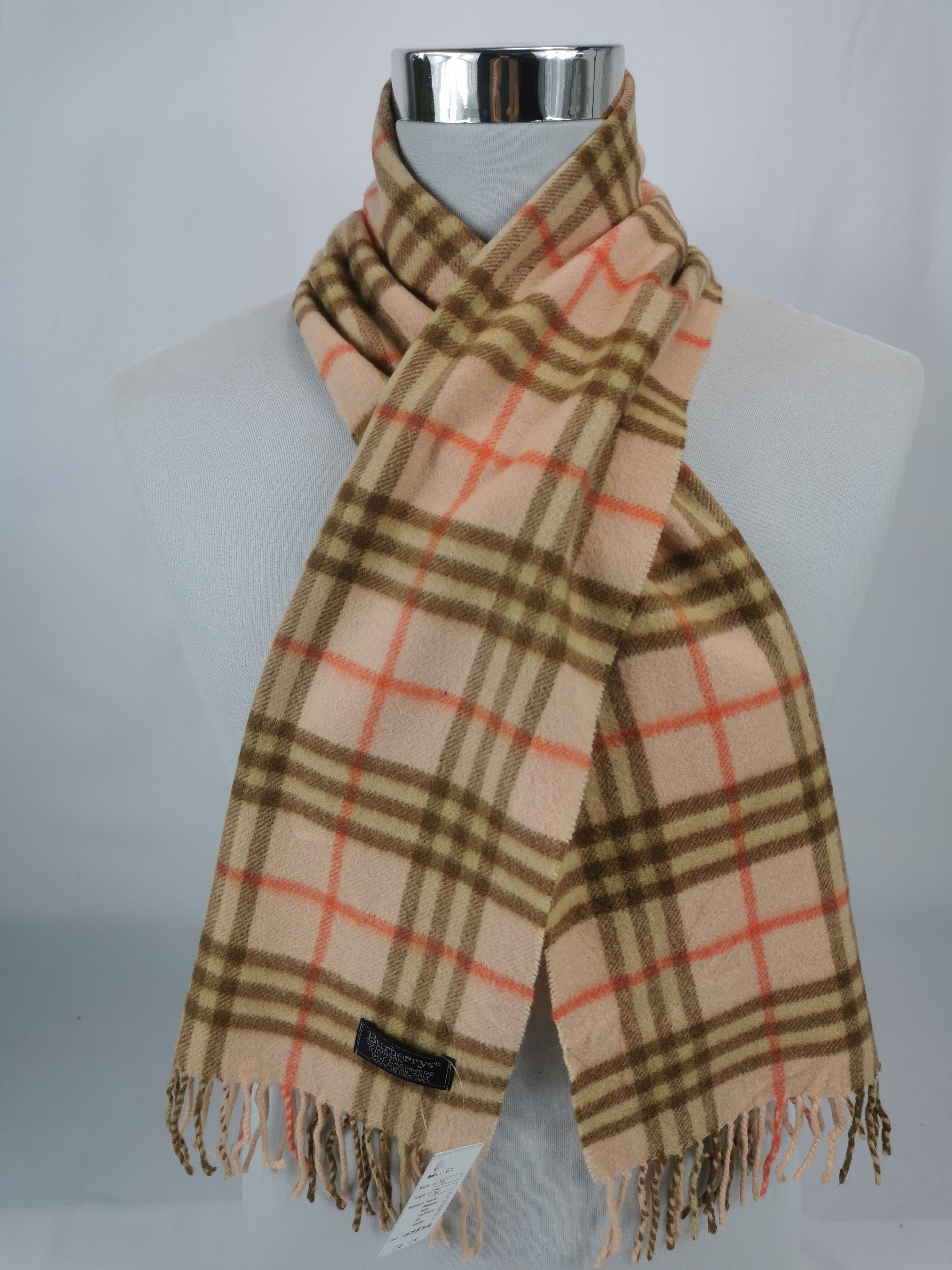 Burberry Burberry scarf muffler nova check cashmere Size ONE SIZE - 1 Thumbnail
