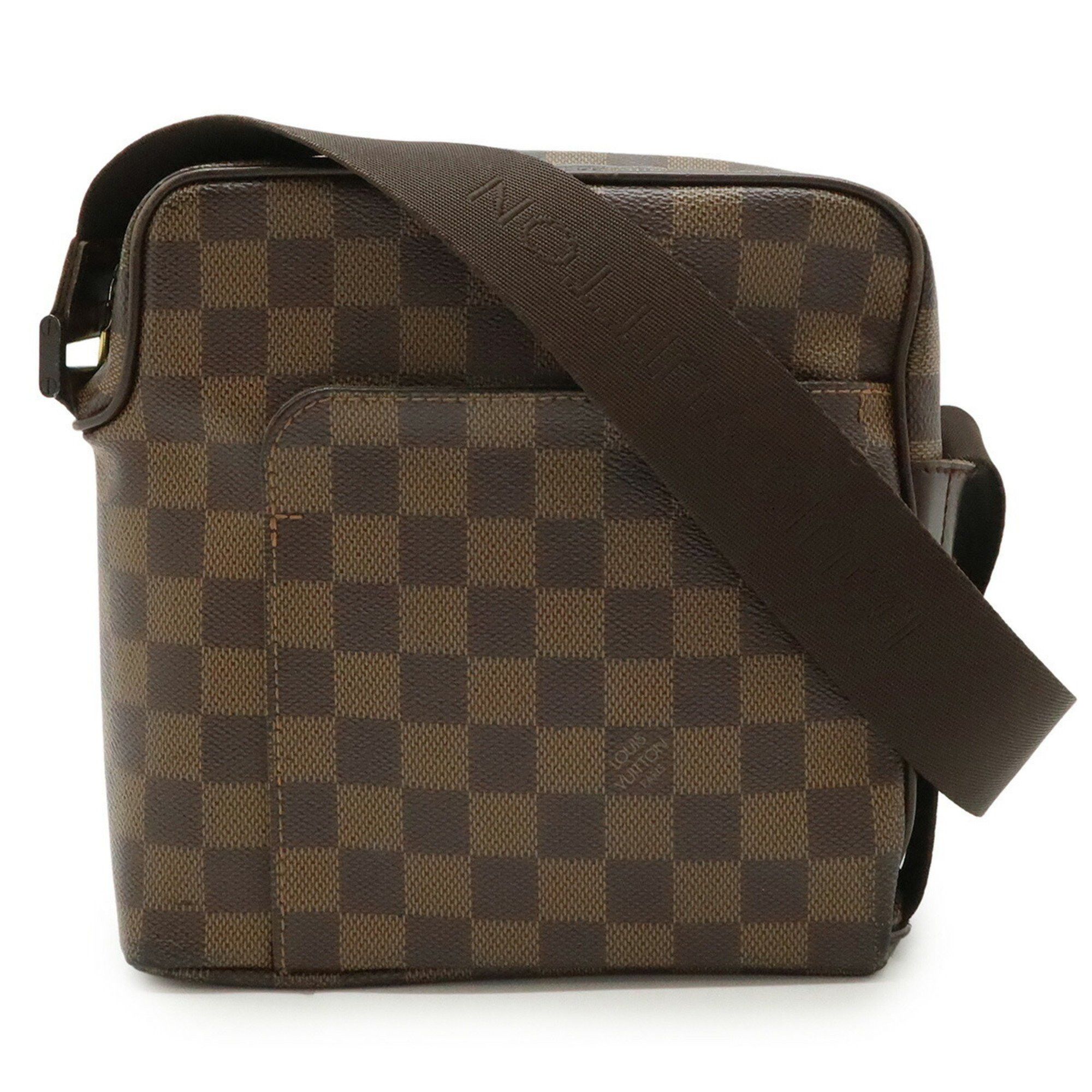 Louis Vuitton Damier Olaf Pm Shoulder Bag Pochette N41442 in Brown, Women's