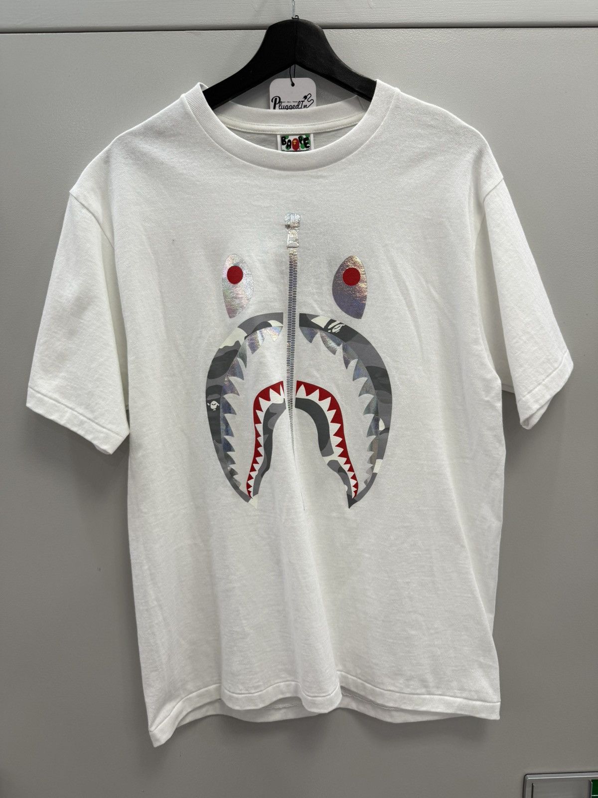 Bape Bape Zipper Logo Shirt Size US XL / EU 56 / 4 - 1 Thumbnail