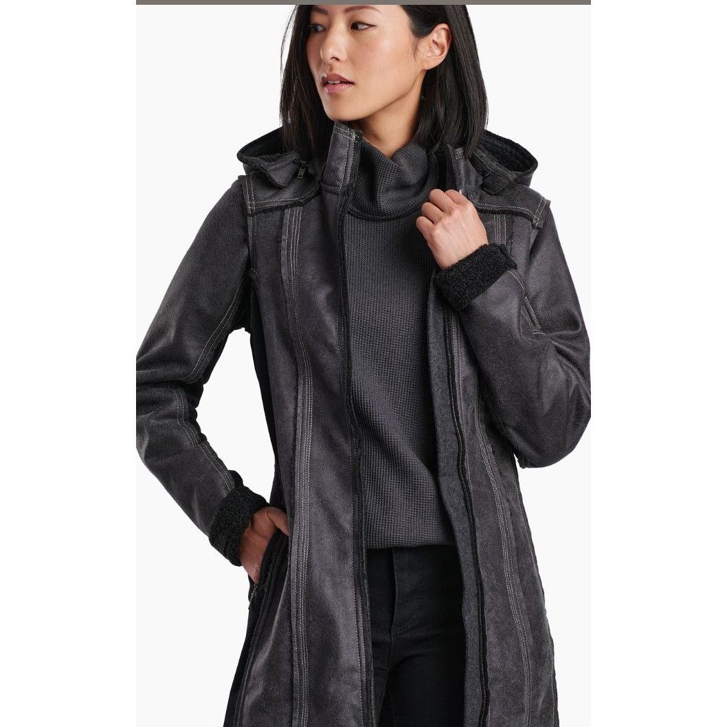 Kuhl NWT KUHL Women's XS Dani Sherpa Trench Jacket MSRP$349 Black Size XS / US 0-2 / IT 36-38 - 18 Thumbnail