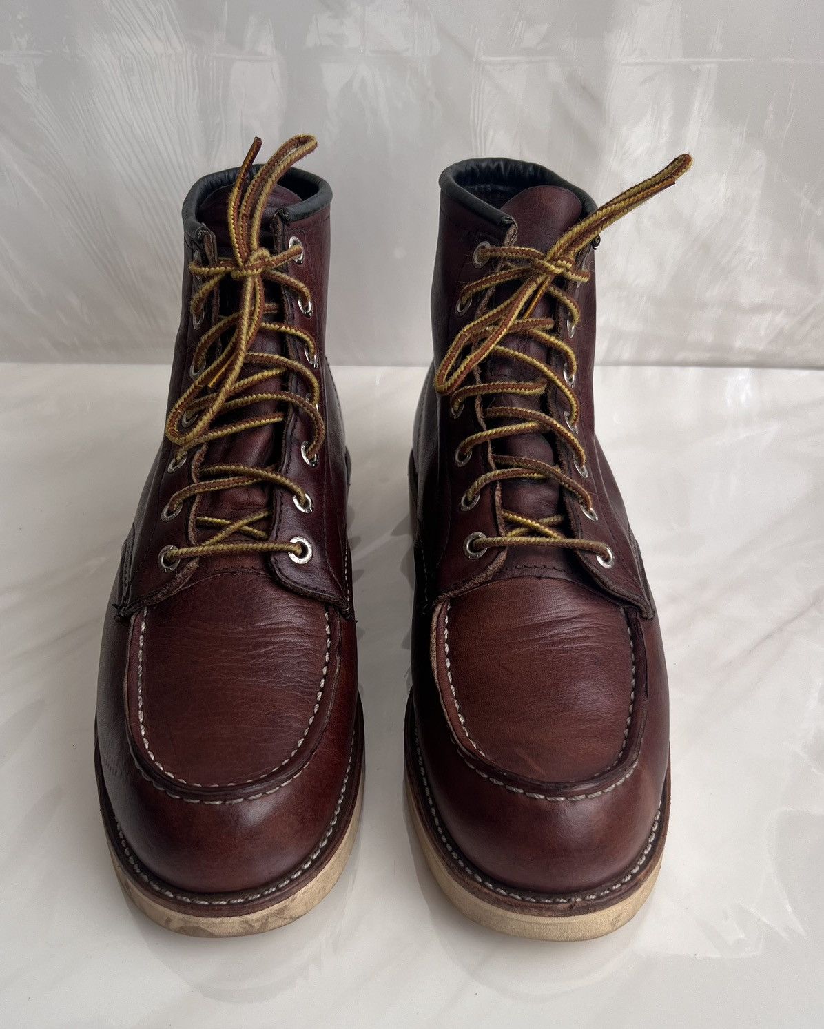 Red Wing Red wing #8138 classic moc toe brown leather boot size 8.5 D Size US 8.5 / EU 41-42 - 12 Thumbnail