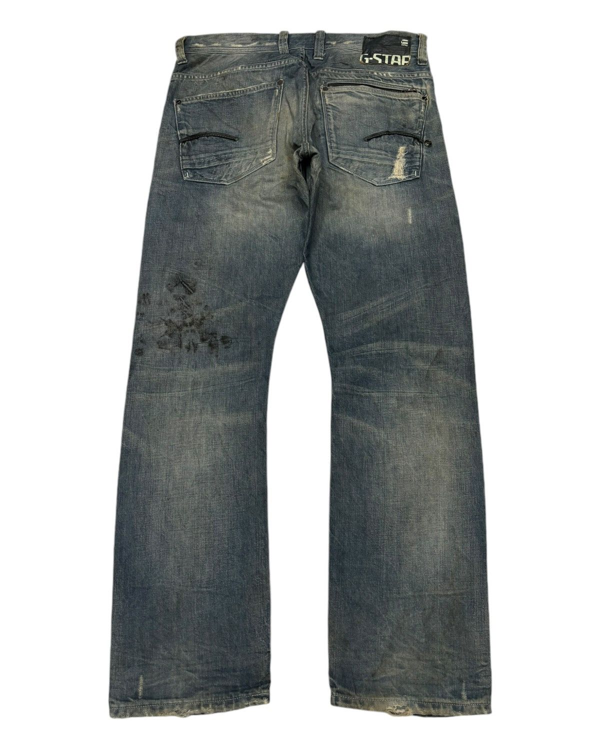 G-Star 🔥G-STAR RAW HOMELESS DISTRESSED DENIM UNDERCOVER STYLE Size US 35 - 2 Thumbnail