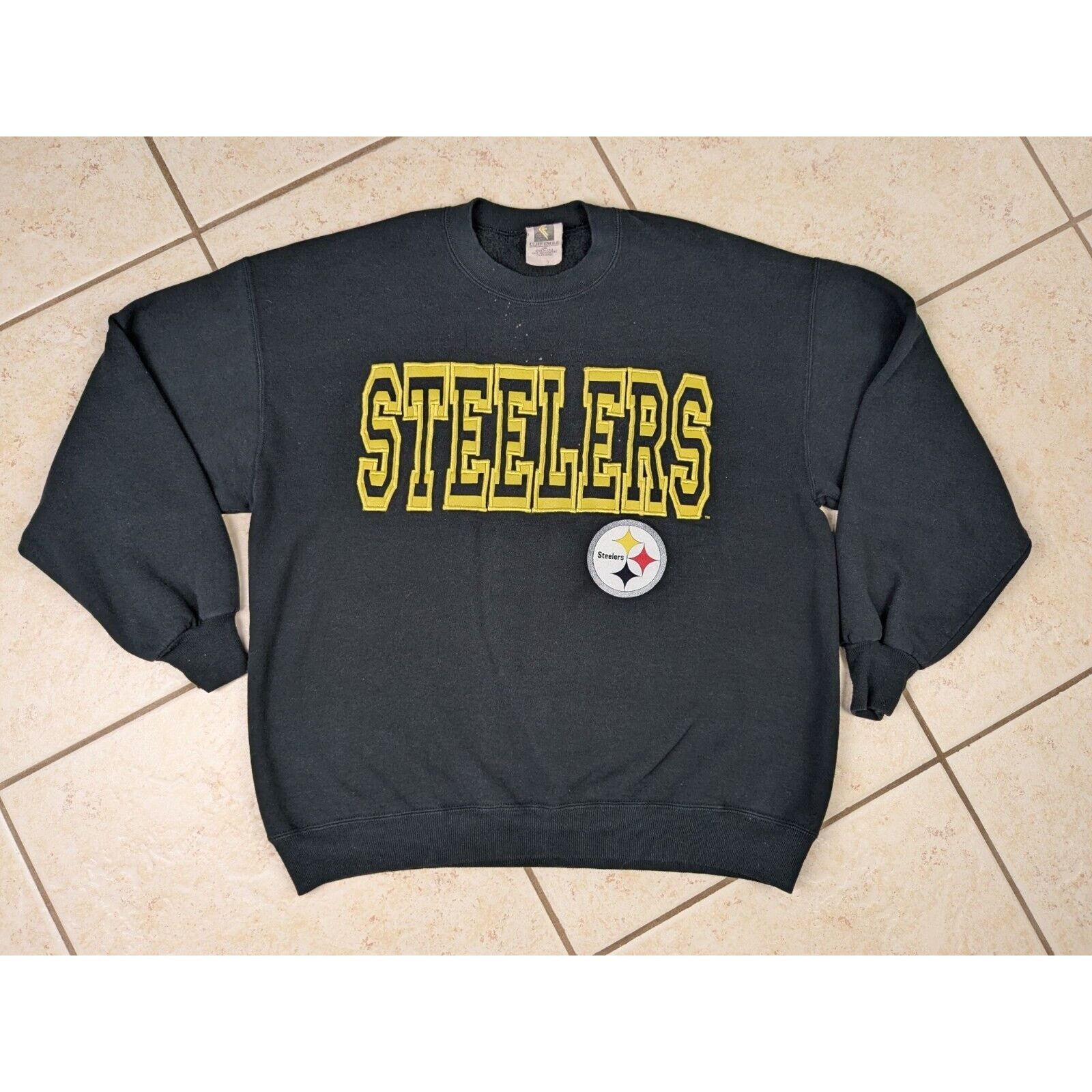 NFL Cliff Engle Pittsburgh Steelers NFL Embroidered Sweatshirt Size US XL / EU 56 / 4 - 1 Thumbnail