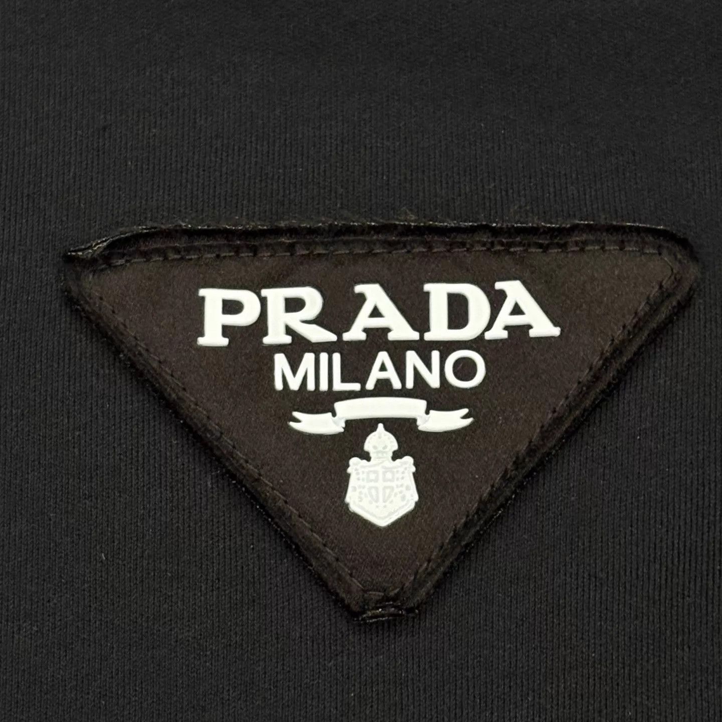 Prada PRADA Triangle Logo Long Sleeve T-Shirt Size L New Size US L / EU 52-54 / 3 - 7 Thumbnail