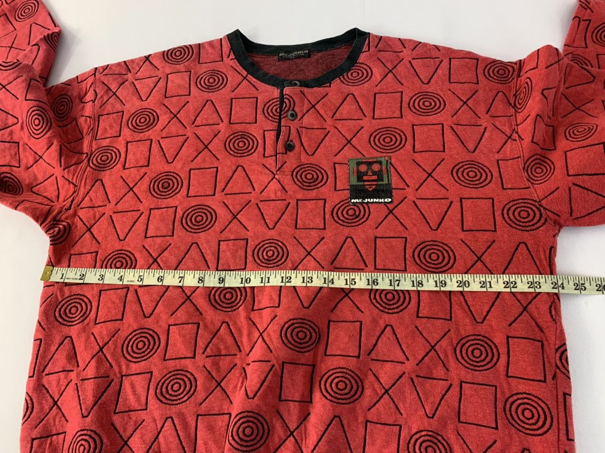 Japanese Brand × Junko Shimada × Mr. Junko Rare 90s Mr Junko Koshino Unique Design Crewneck Pullover Size US L / EU 52-54 / 3 - 8 Thumbnail