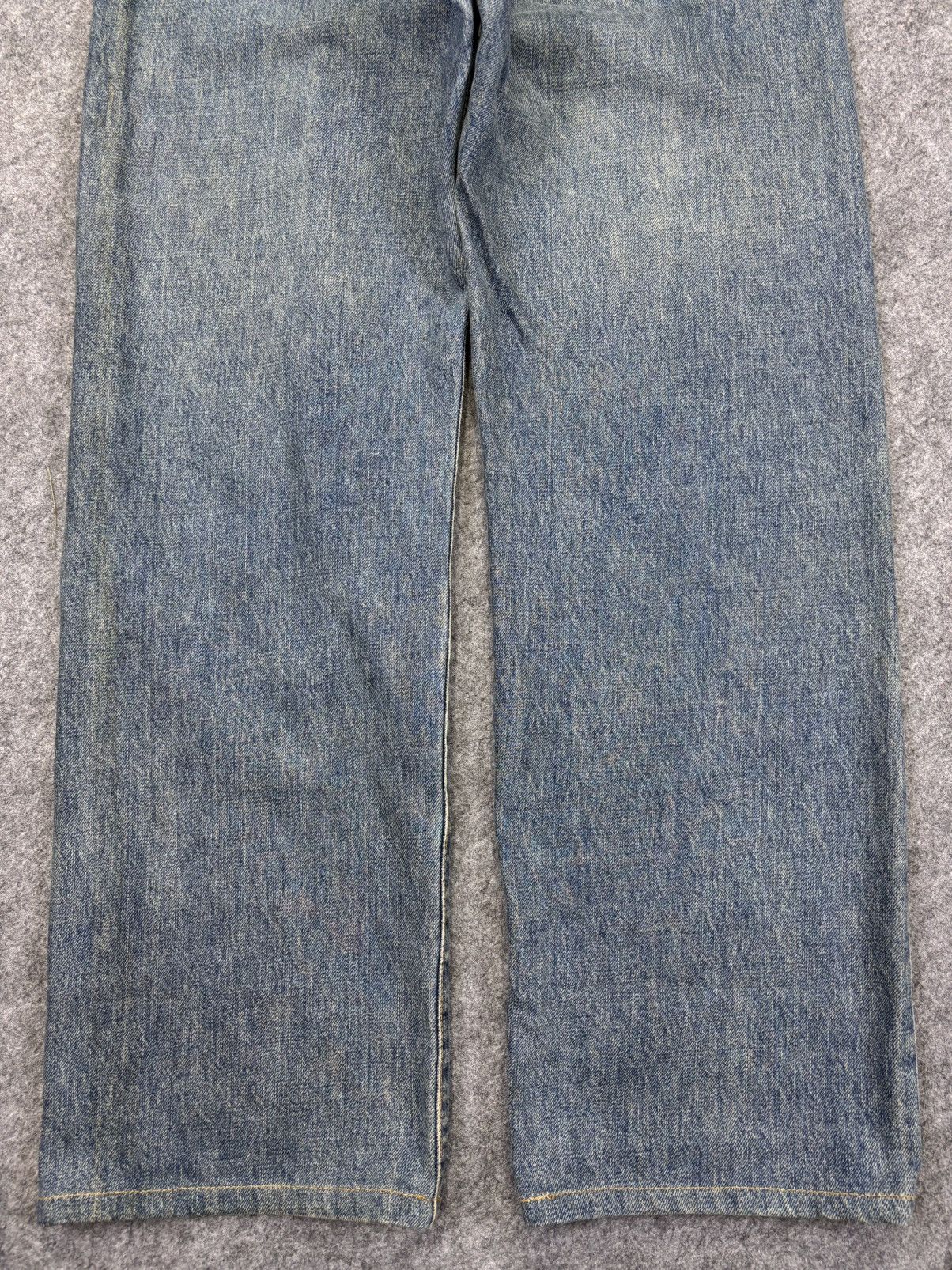 Edwin 💥Wide Selvedge💥Edwim 505x Selvedge Rusty Style Denim K17 Size US 31 - 8 Thumbnail