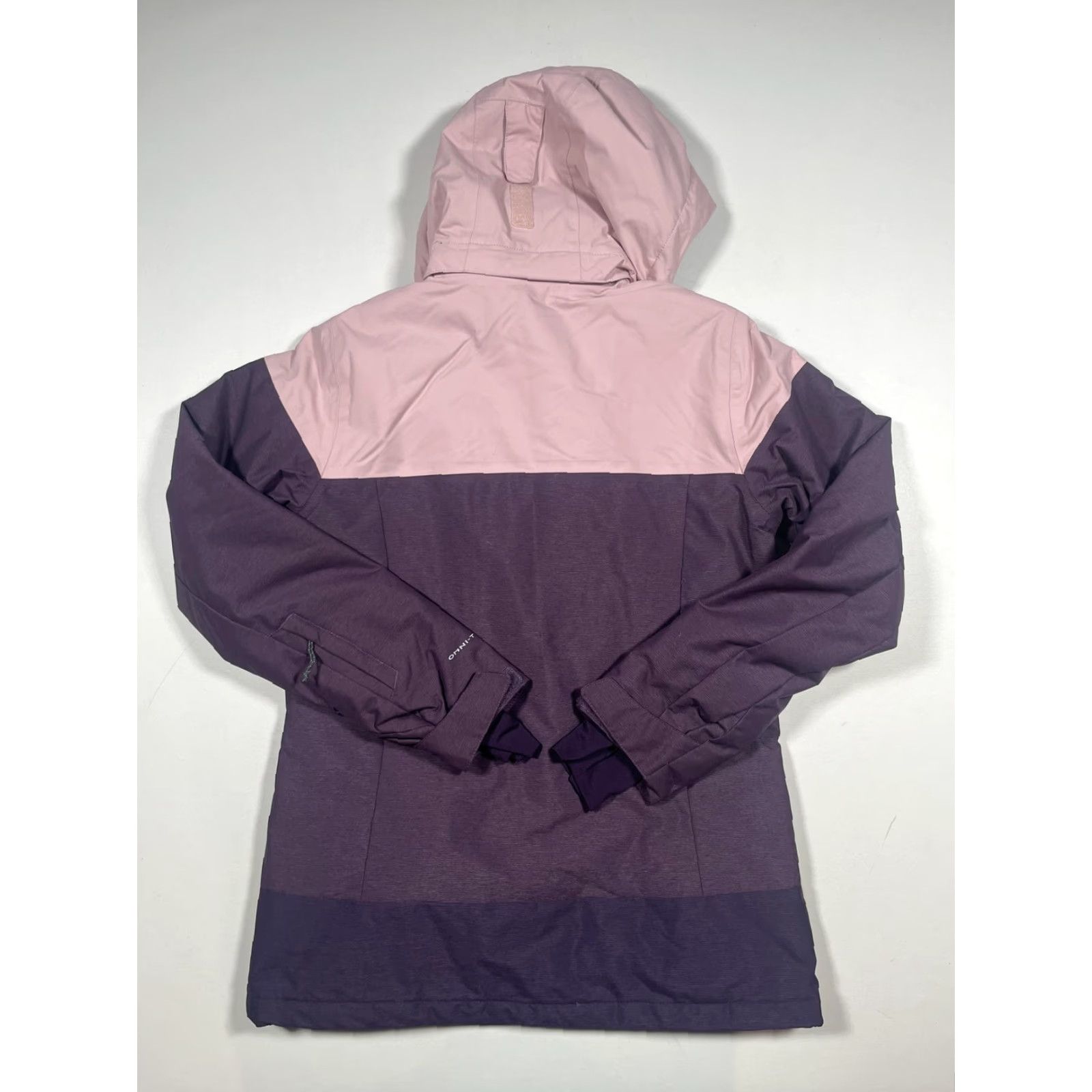 Pinko Columbia Jacket Womens Small Purple Pink Omni-Tech Omni-Heat Hooded Parka Ski Shirt Size S / US 4 / IT 40 - 2 Thumbnail