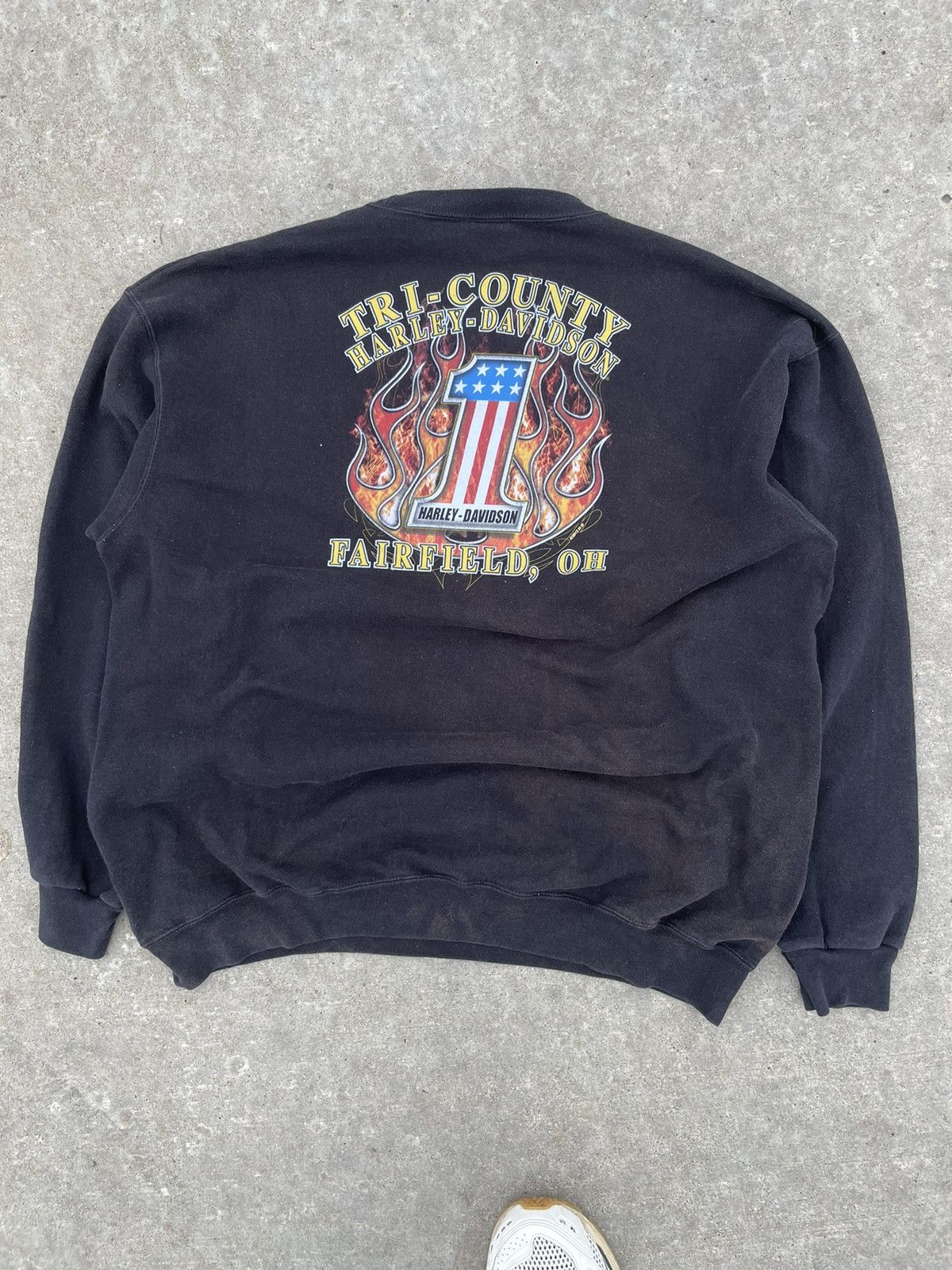 Harley Davidson × Vintage Harley Davidson sweatshirt Size US L / EU 52-54 / 3 - 7 Thumbnail