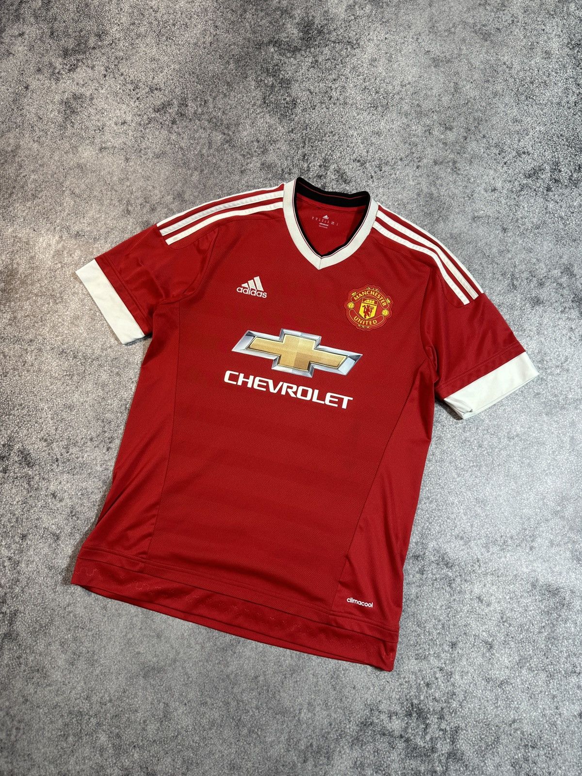 Adidas Adidas Manchester United 7 Memphis Depay Soccer Jersey Rare Size US M / EU 48-50 / 2 - 3 Thumbnail