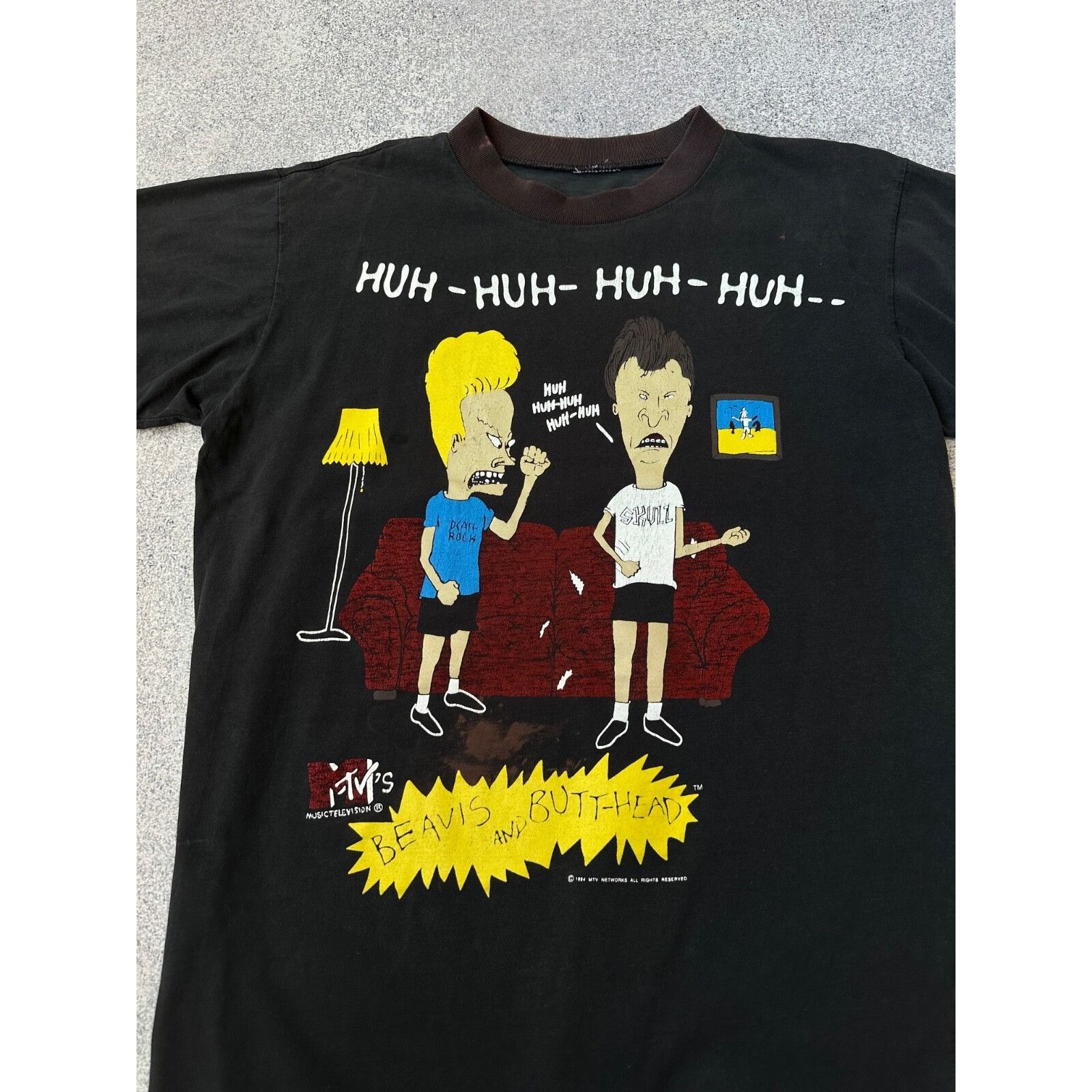 Mtv VTG Beavis and Butt-head MTV 1994 Rare Tee Size US S / EU 44-46 / 1 - 8 Thumbnail