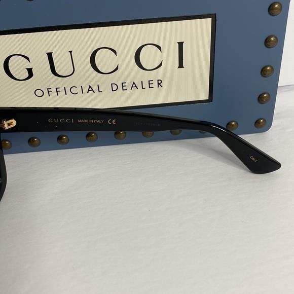 Gucci 💯- New Gucci GG0096S 001 54 Ladies Sunglasses Size ONE SIZE - 2 Thumbnail