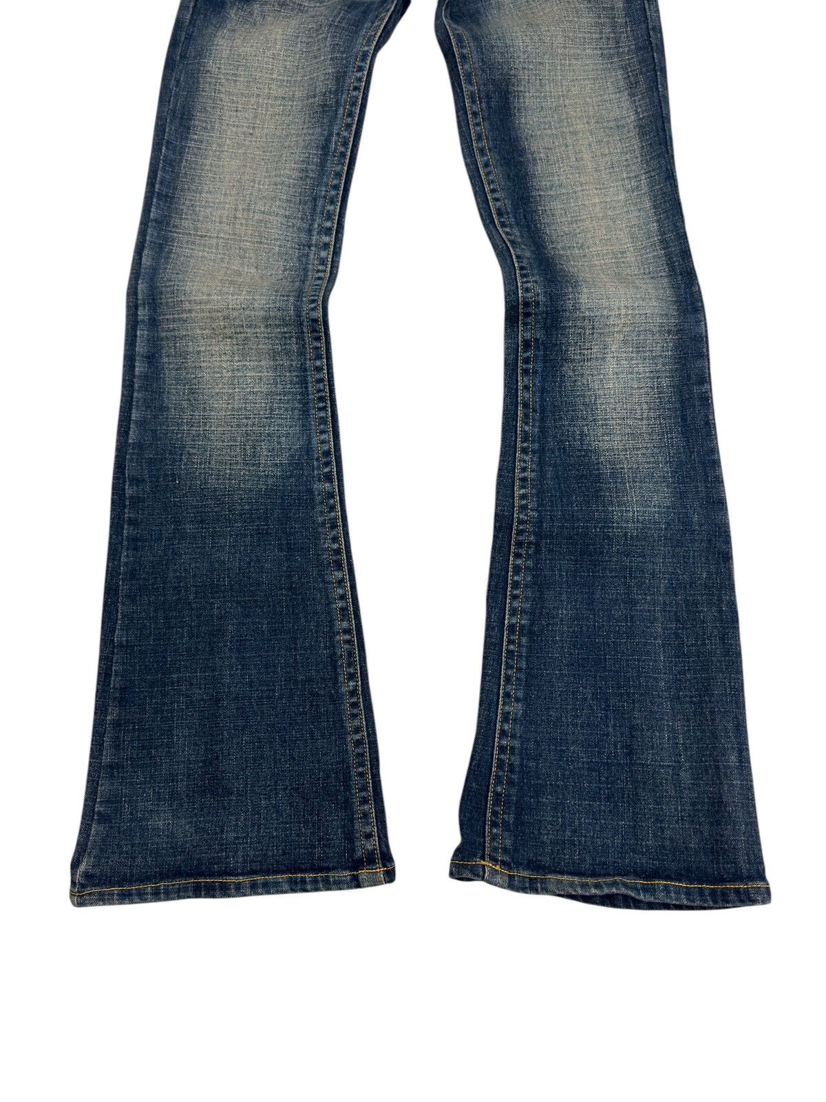 Hysteric Glamour FLARED HEAVEN WINGER GOT WING POCKET MUD WASH DENIM Size US 27 - 7 Thumbnail